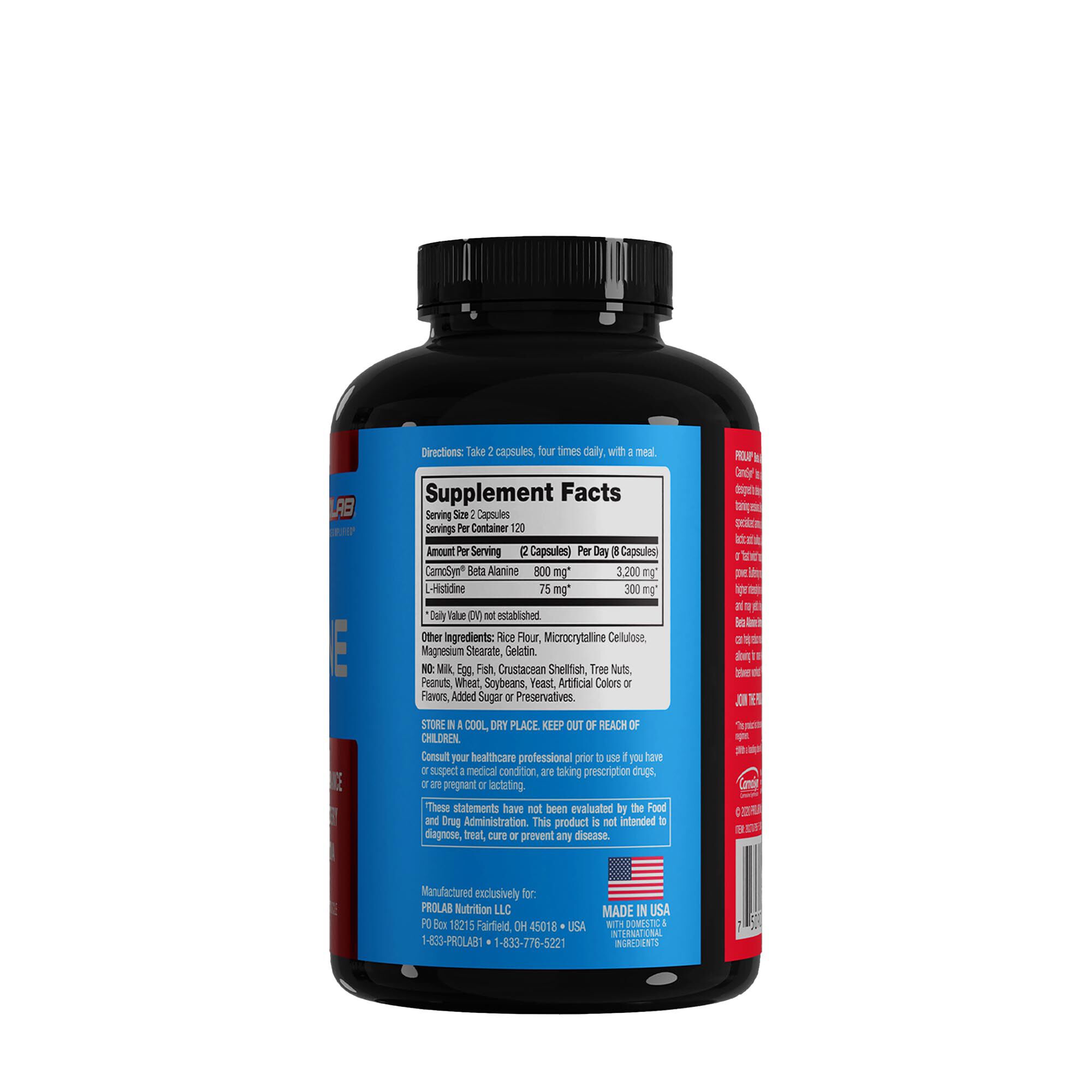 Beta Alanine Exreme&reg; - 240 Capsules (120 Servings)  | GNC