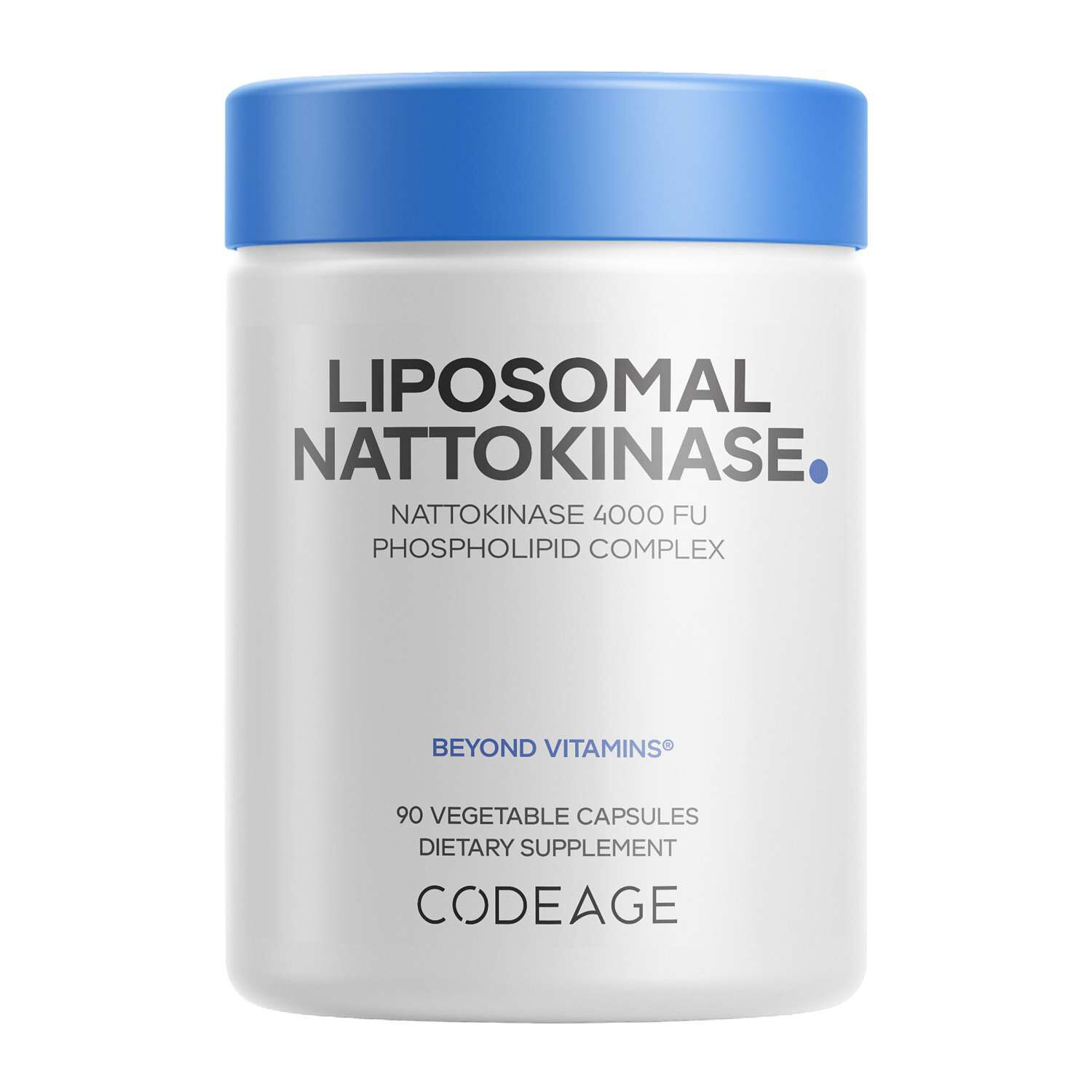Liposomal Nattokinase - 90 Vegetable Capsules (90 Servings) | GNC