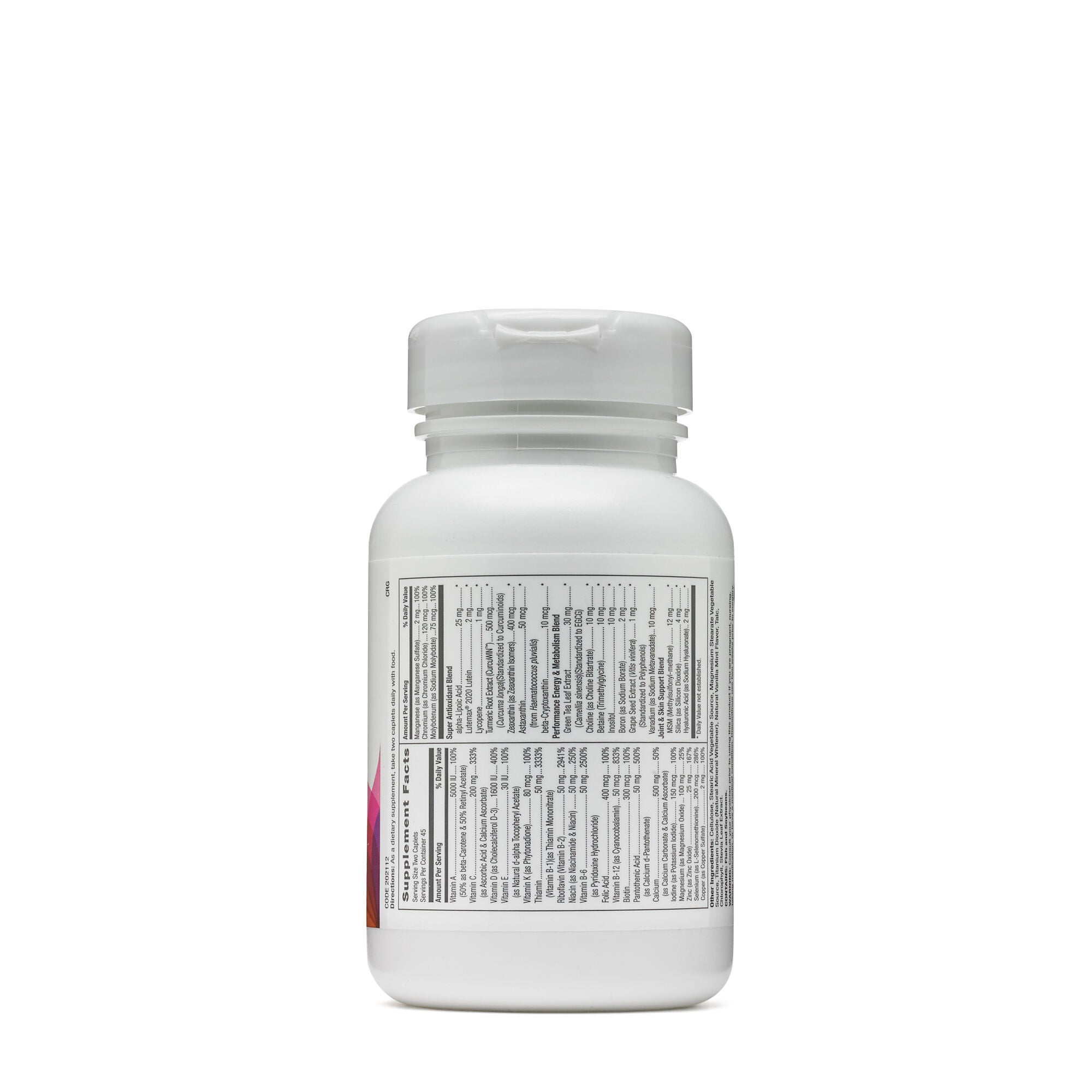 202112 GNC Need a women's multivitamin without Iron? GNC Women's Ultra