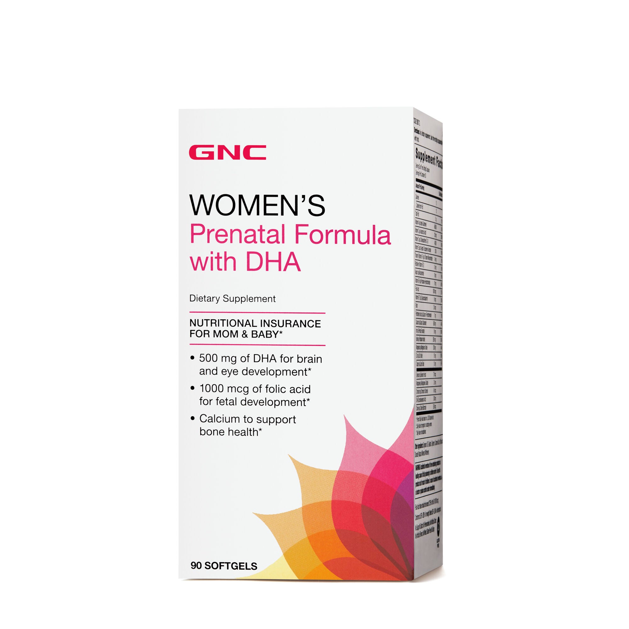 Gnc Women S Prenatal Formula With Dha Gnc