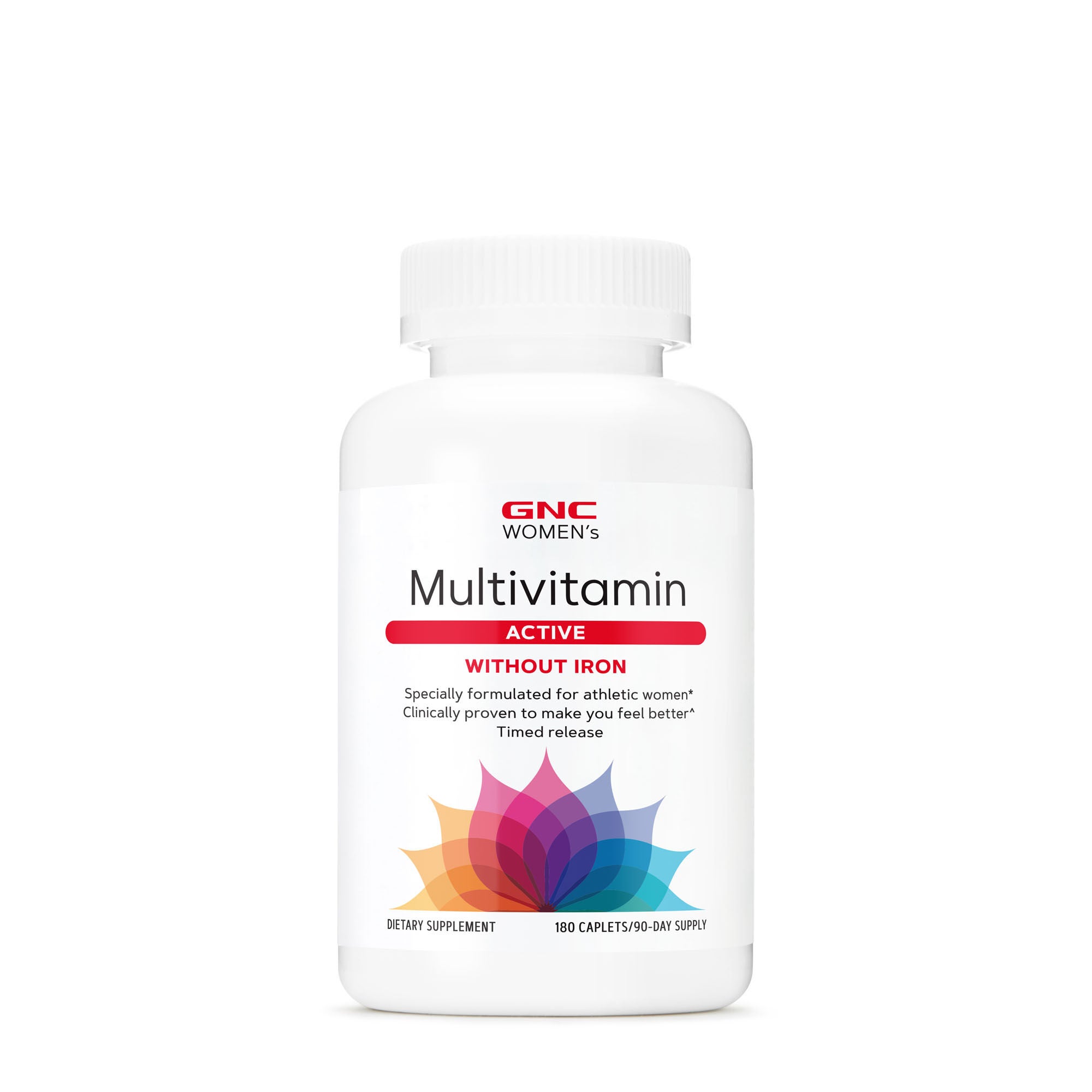 Active Multivitamin without Iron - 180 Caplets (90 Servings)  | GNC