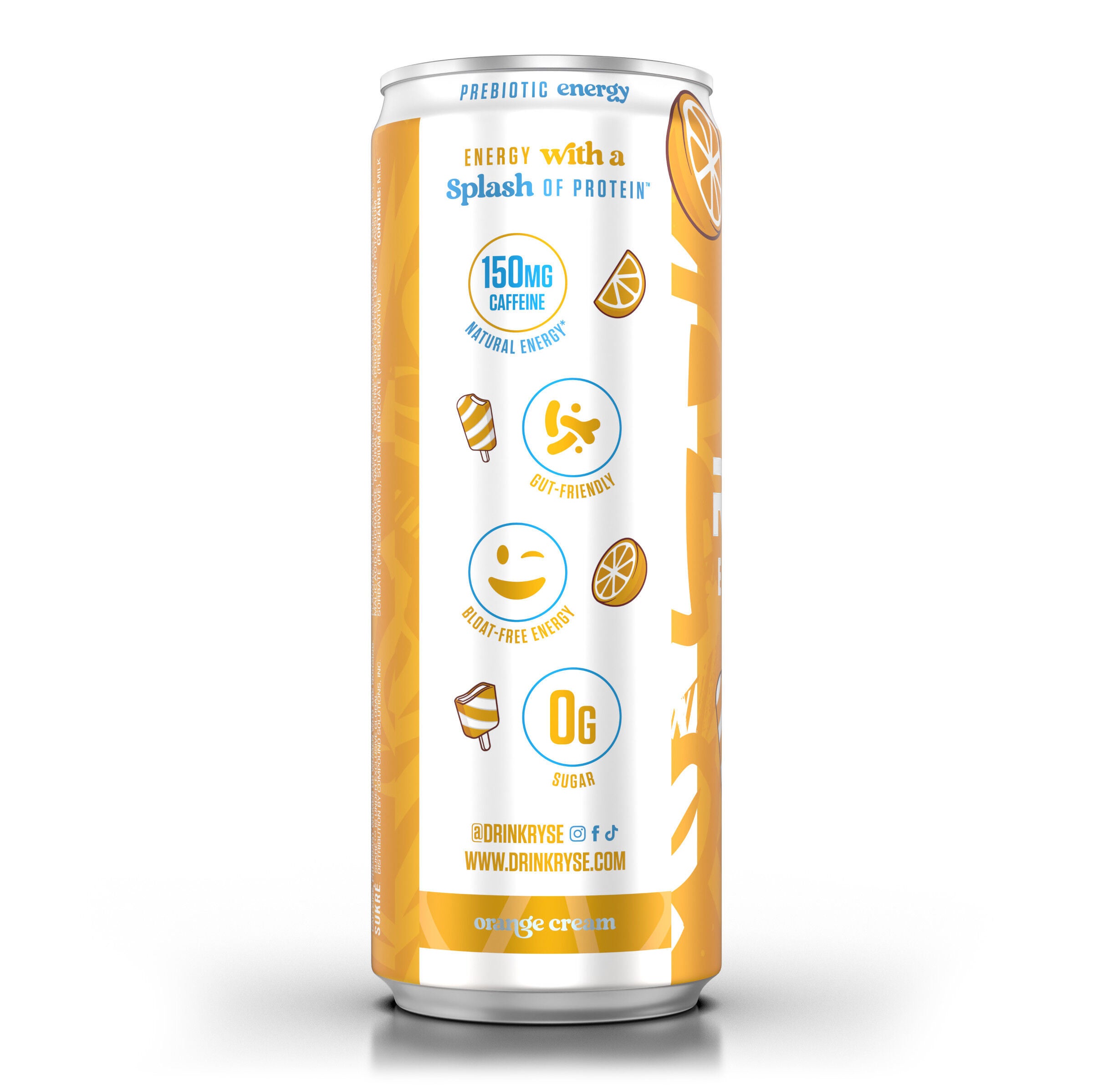 Energy Drink - Orange Cream - 12 fl oz. (12 Cans)