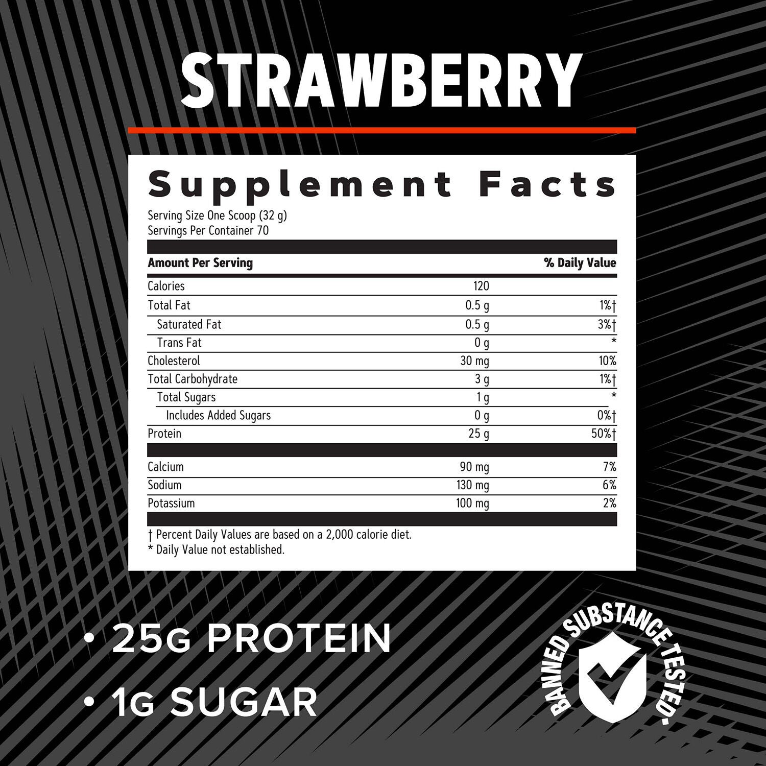 Pure Isolate Whey Protein - Strawberry (70 Servings)