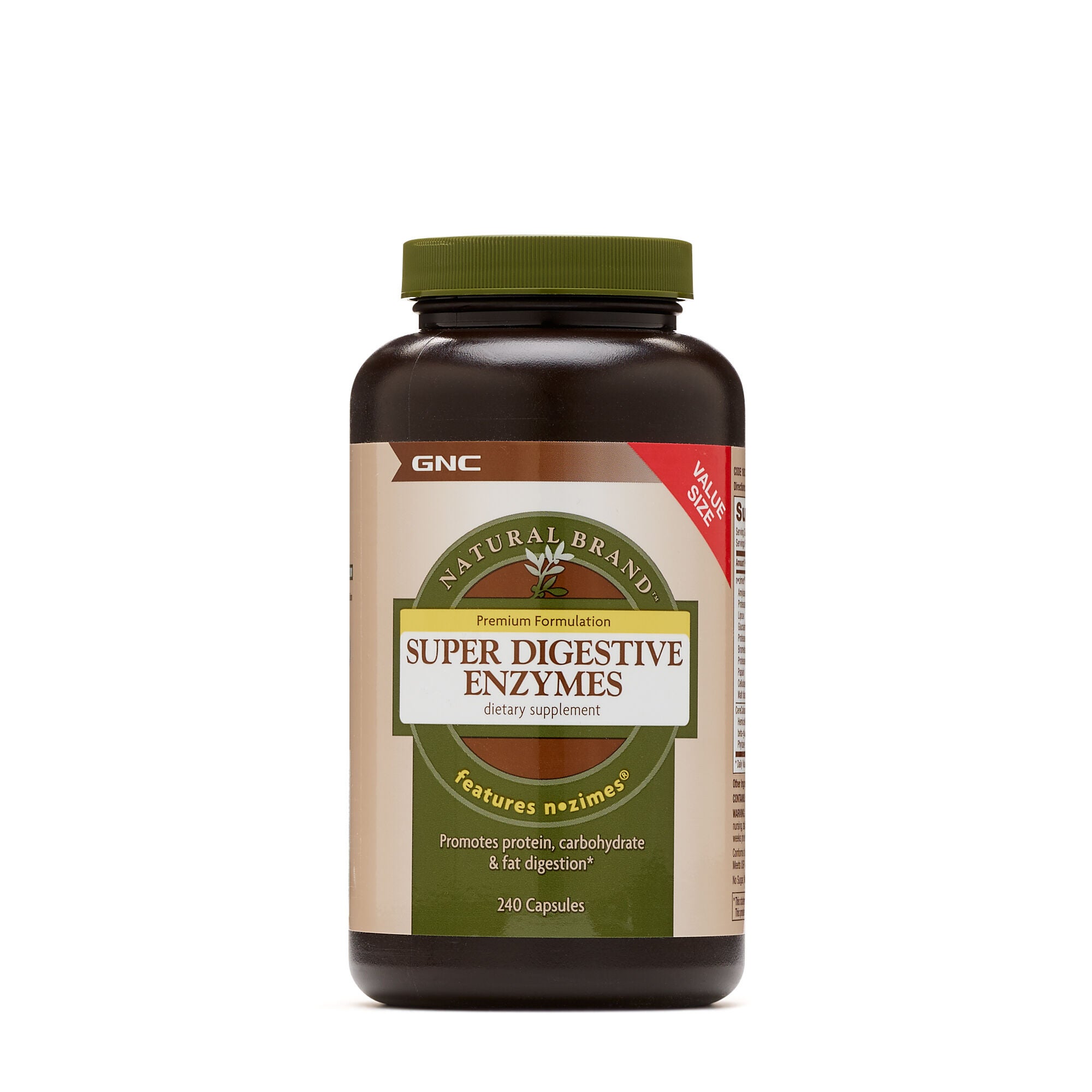 Super Digestive Enzymes - 240 Capsules &#40;120 Servings&#41;  | GNC