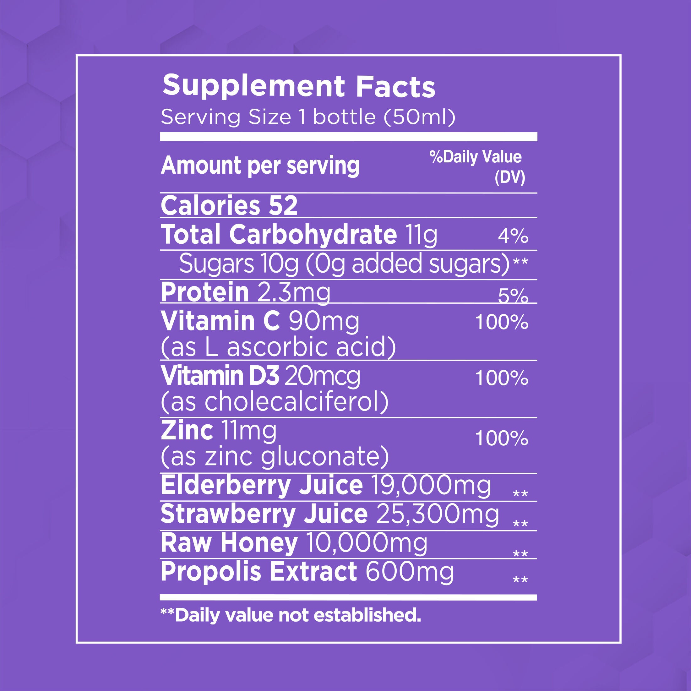 Immune Support Elderberry Kids Shot - 1.69 oz. (12 Bottls)  | GNC