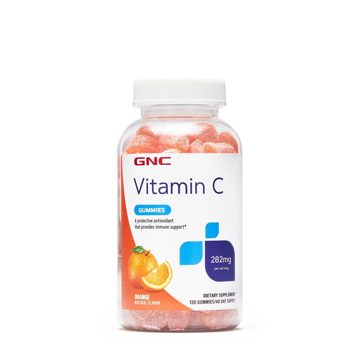 Vitamin C Gummies 120 Gummies (40 Servings) GNC