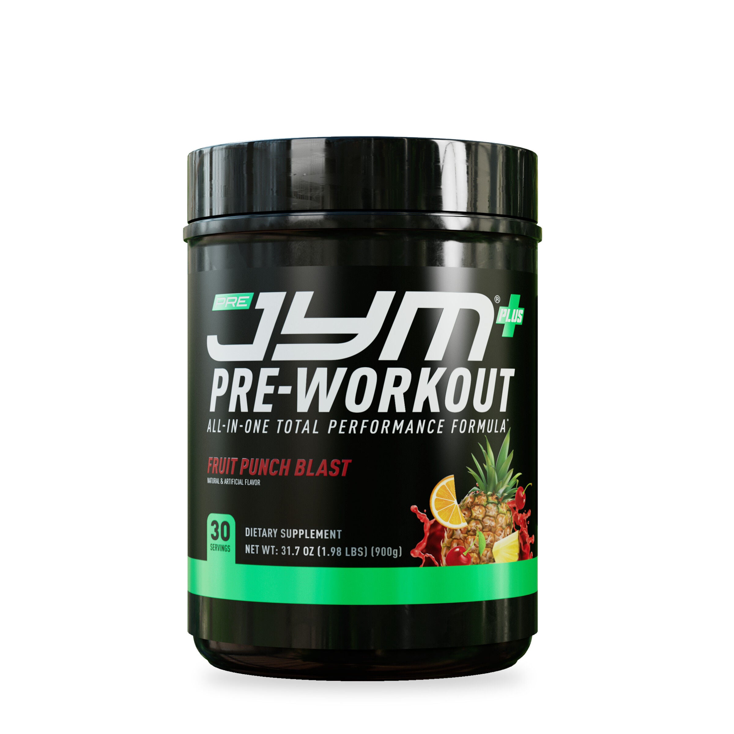 Jym® Pre Jym Plus Pre-Workout Fruit Punch Blast (30 Servings