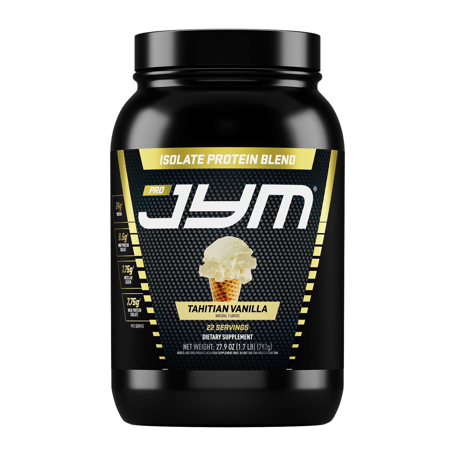 Pro Jym Protein - Tahitian Vanilla (22 Servings) Tahitian Vanilla Bean | GNC
