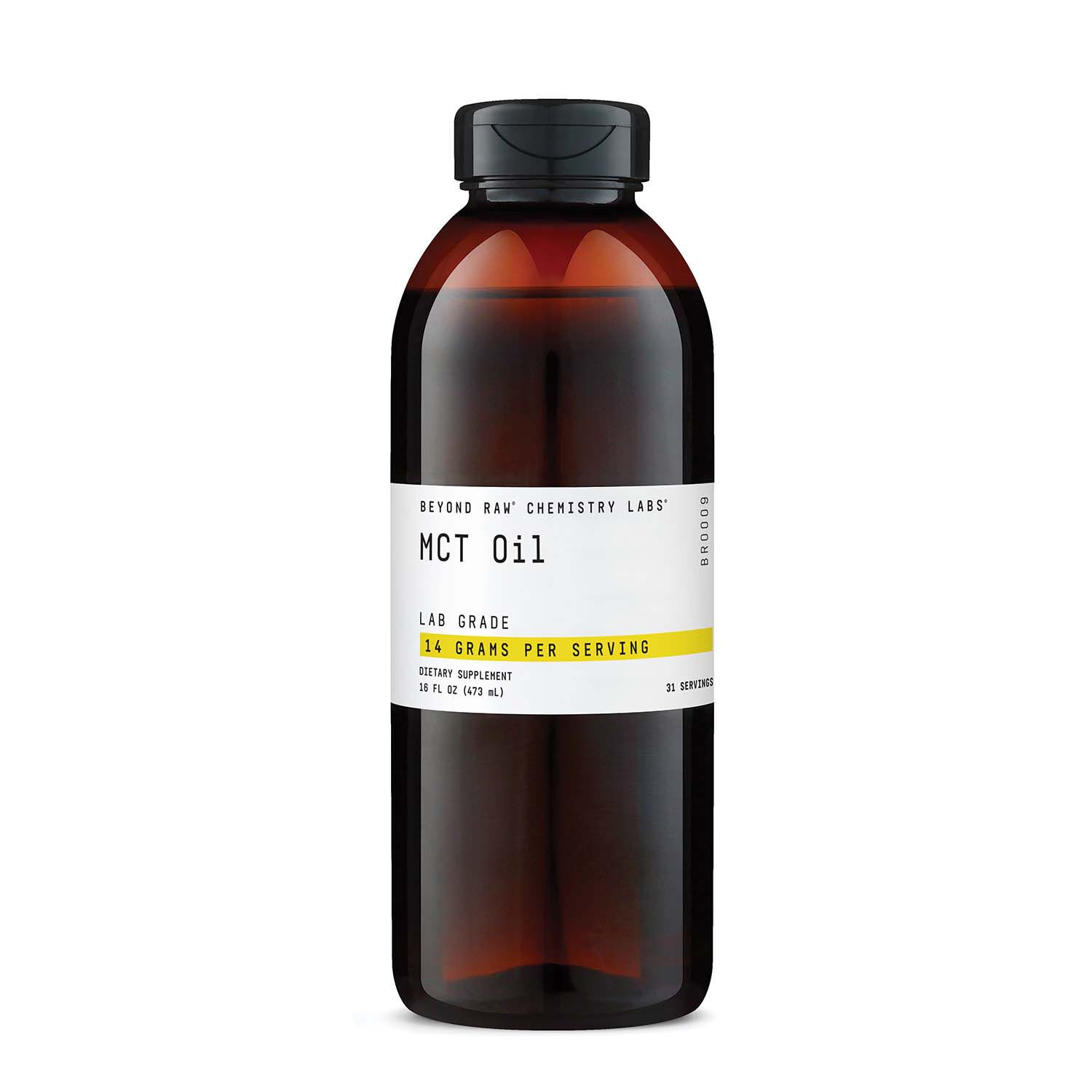 Beyond Raw Chemistry Labs Mct Oil - Keto Friendly | Gnc