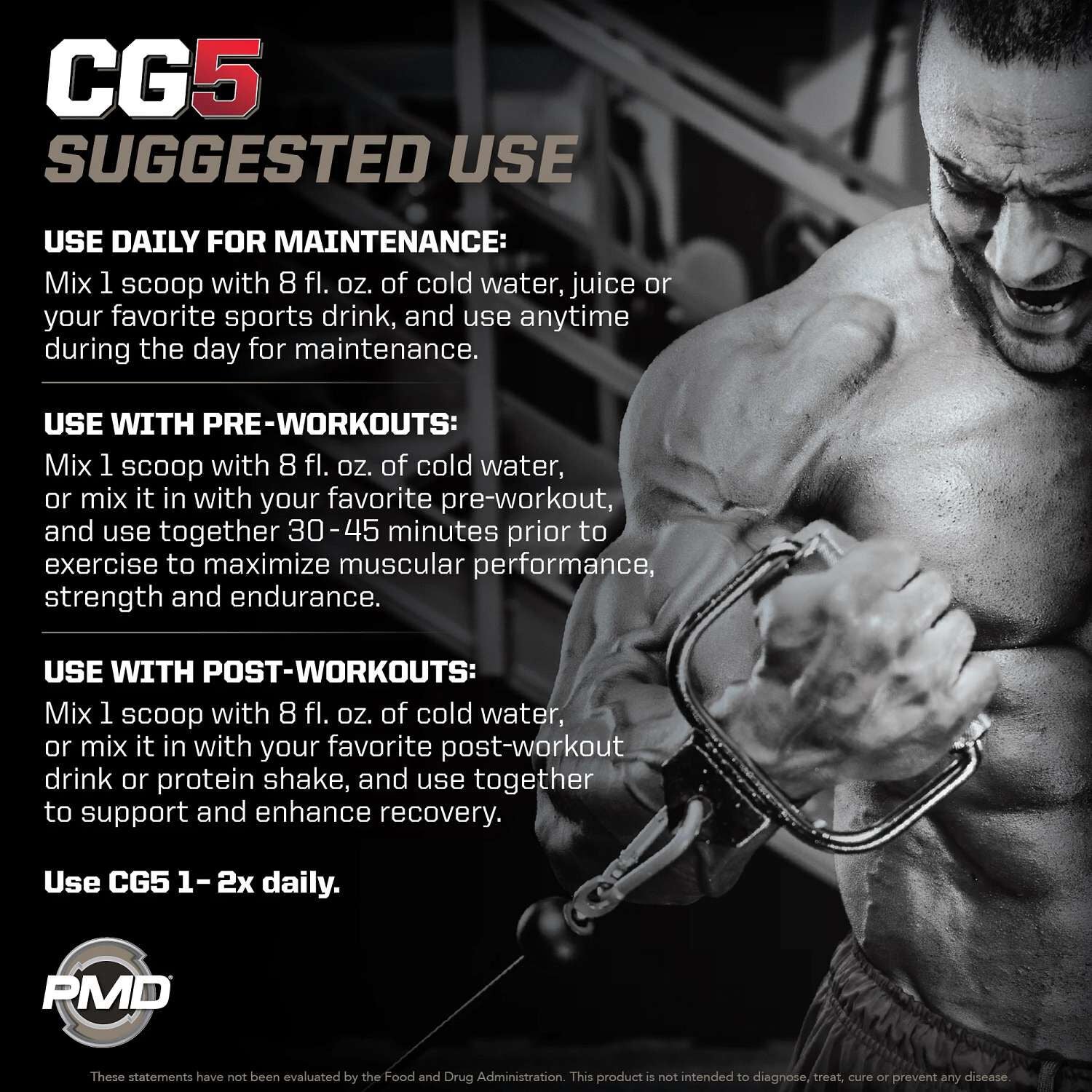 CG5 Creatine + Glutamine - Cherry Vanilla Slush (30 Servings)