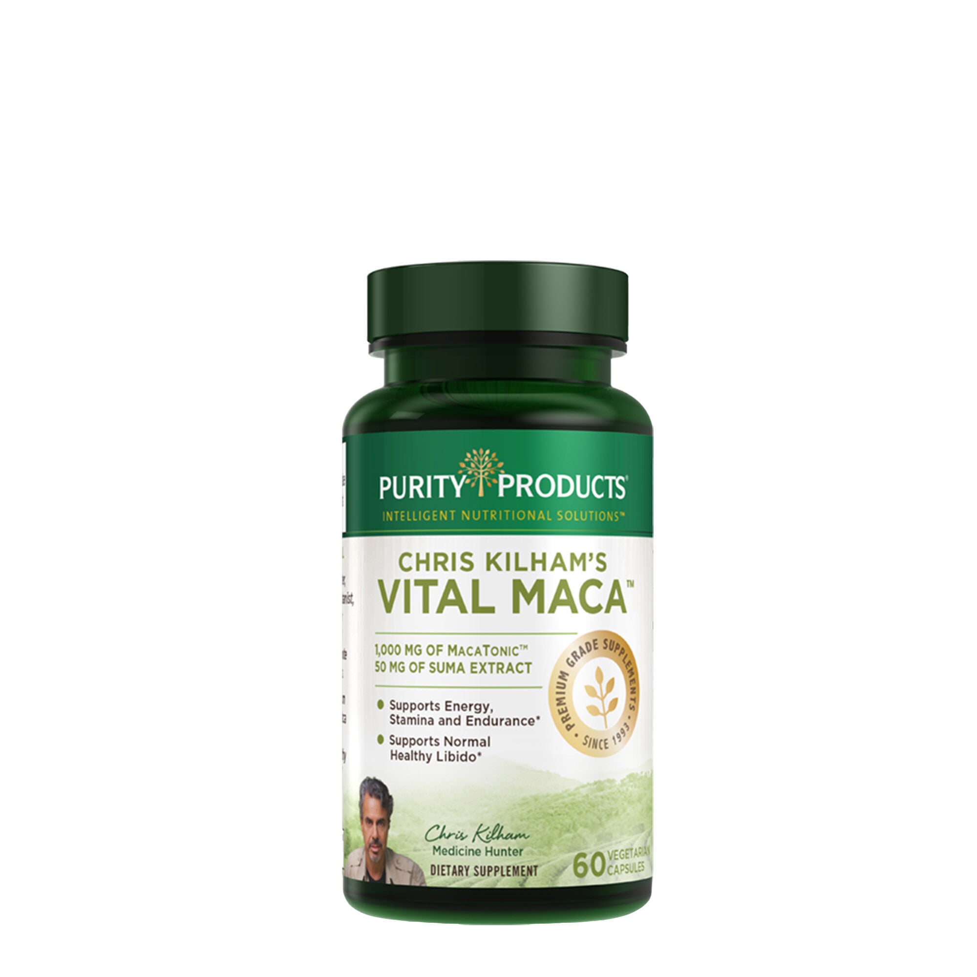 Chris Kilham's Vital Maca&trade; - 60 Vegetarian Capsules (30 Servings)  | GNC