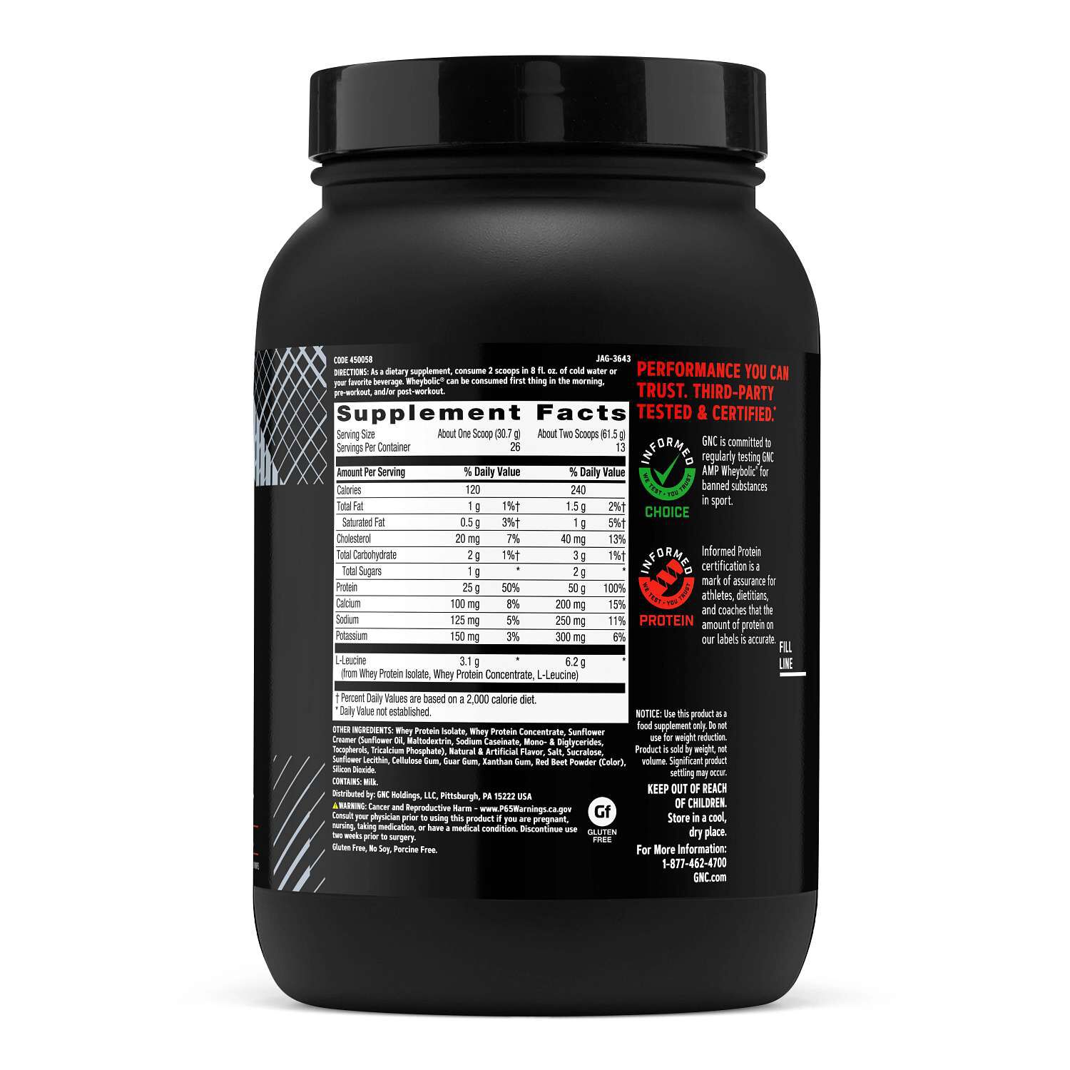 New Wheybolic - Fruity Cereal (26 Servings) Fruity Cereal | GNC