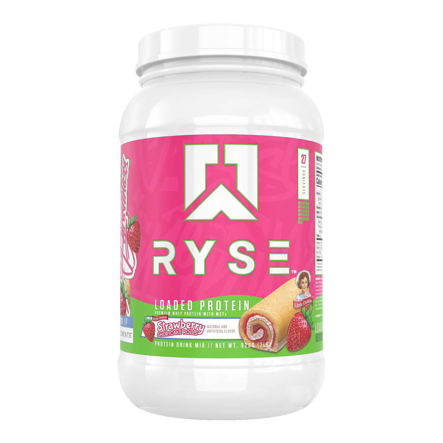 Loaded Protein - Little Debbie Strawberry Shortcake Rolls (27 Servings) Little Debbie Strawberry Shortcake Rolls | GNC