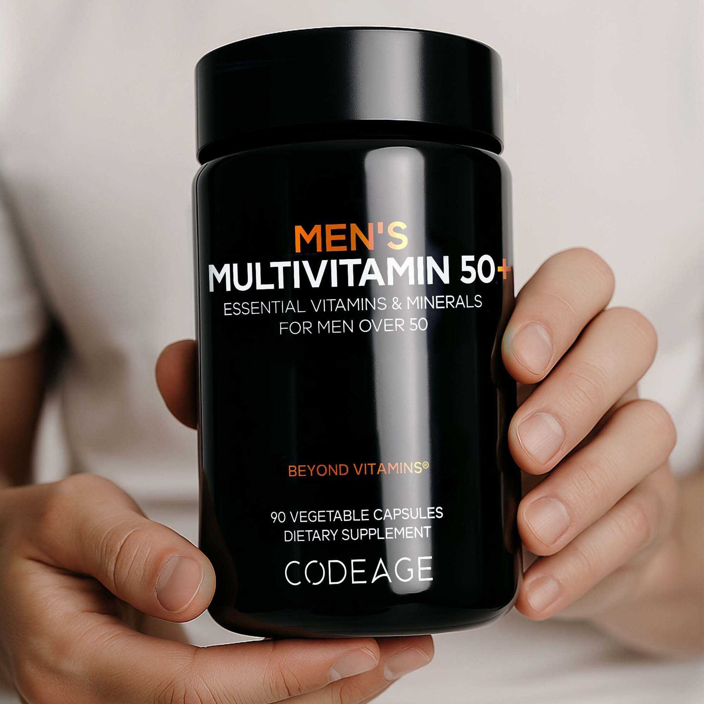 Men's Multivitamin 50+ - 90 Vegetable Capsules (30 Servings)  | GNC