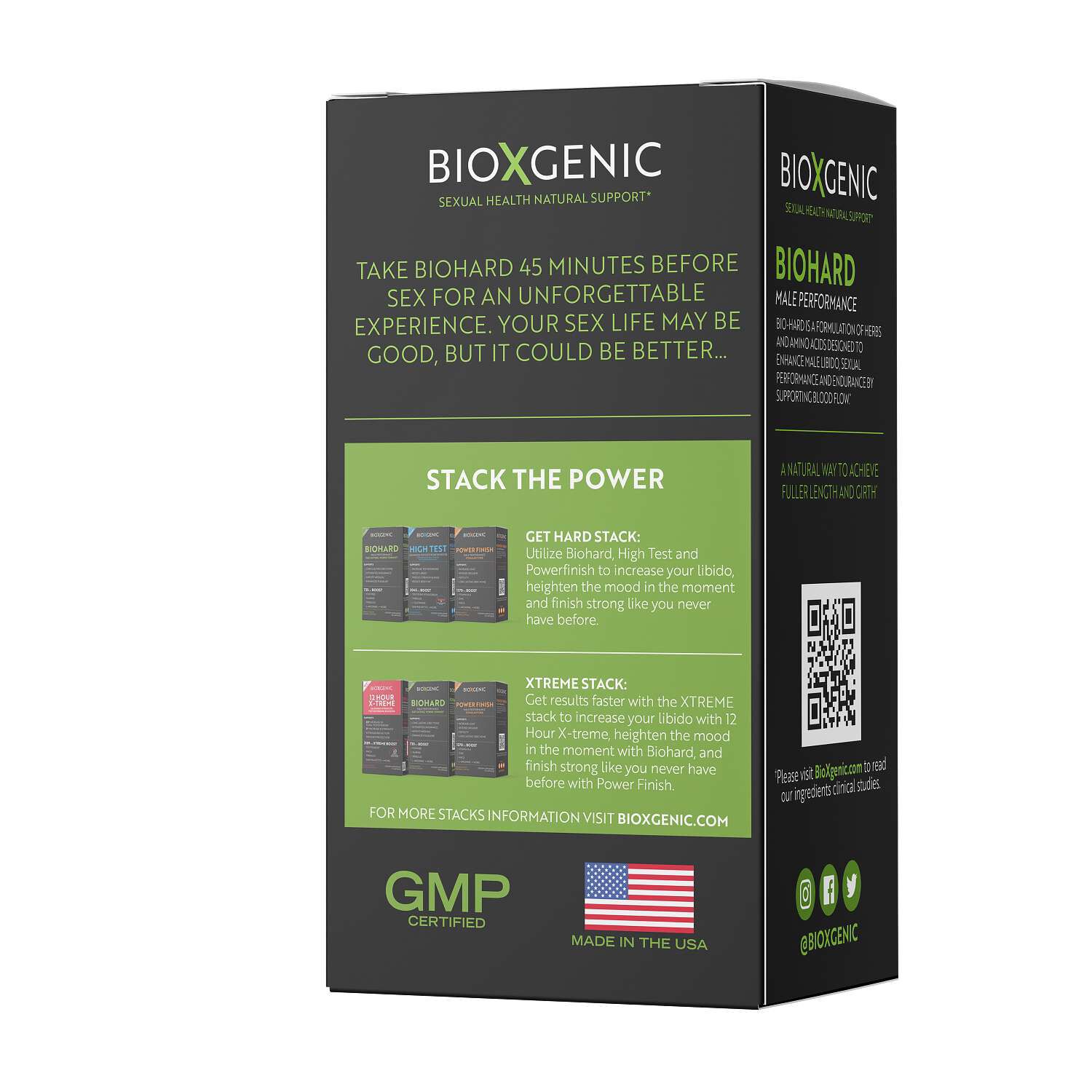 BIOHARD Male Performance - 30 Capsules (30 Servings)