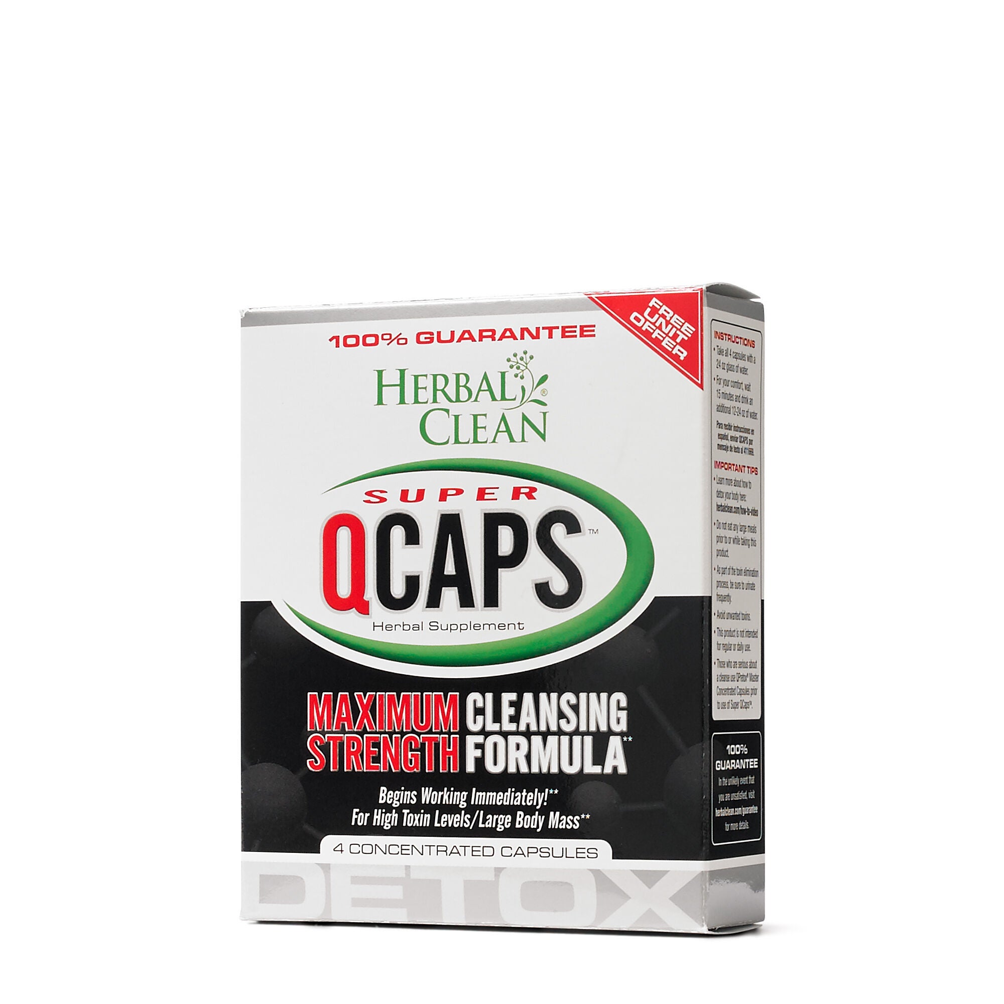 Herbal Clean Super Qcaps Gnc One of our most powerful herbal detox drinks. herbal clean super qcaps
