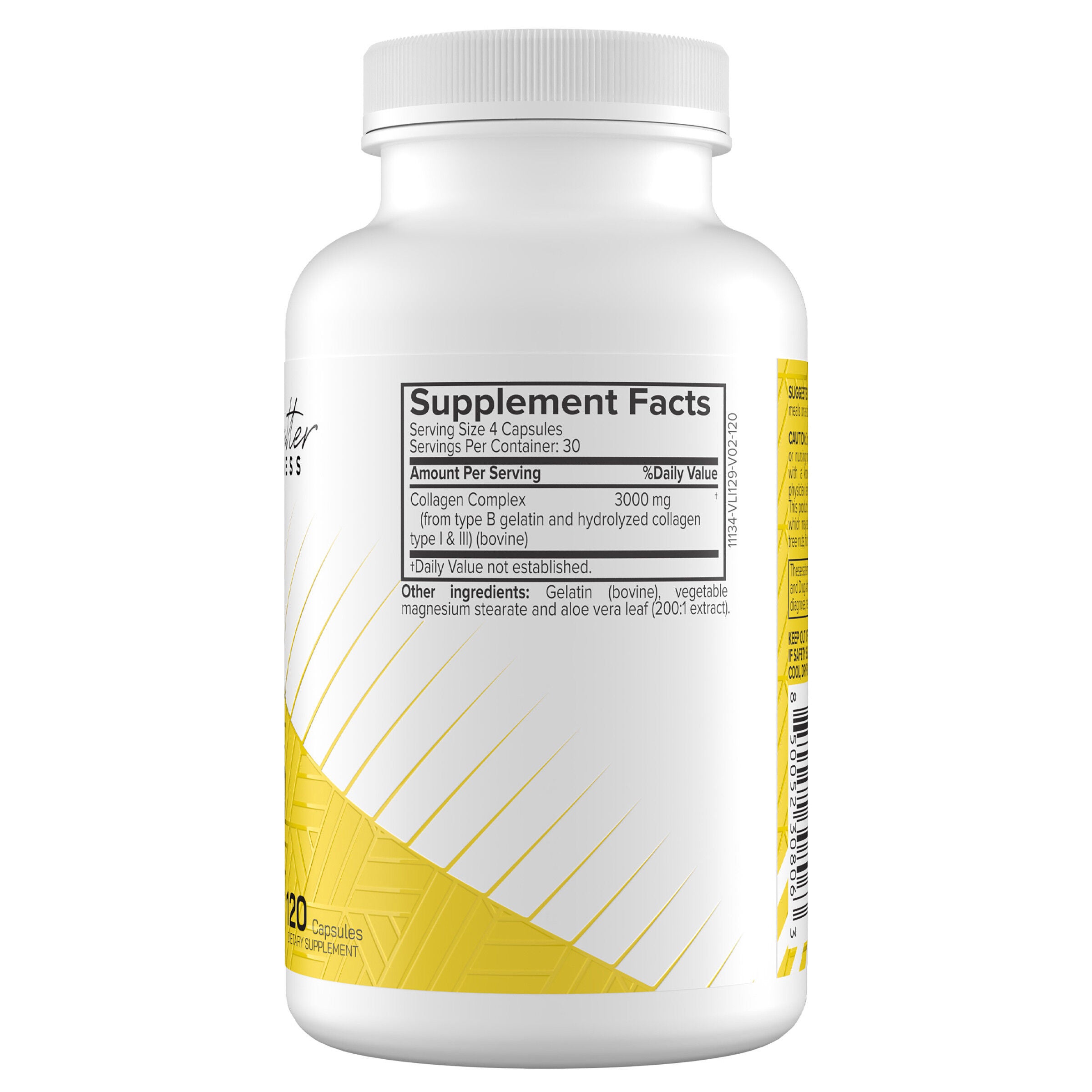 Collagen Peptides Ageless Collagen - 120 Capsules (30 Servings)  | GNC