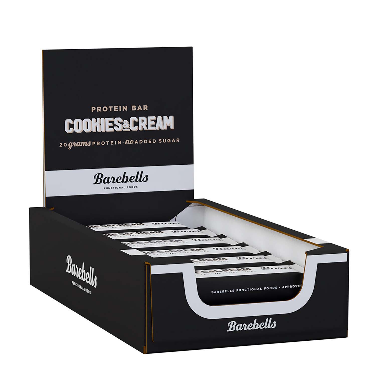 Barebells Protein Bar Cookies and Cream 12 Pack