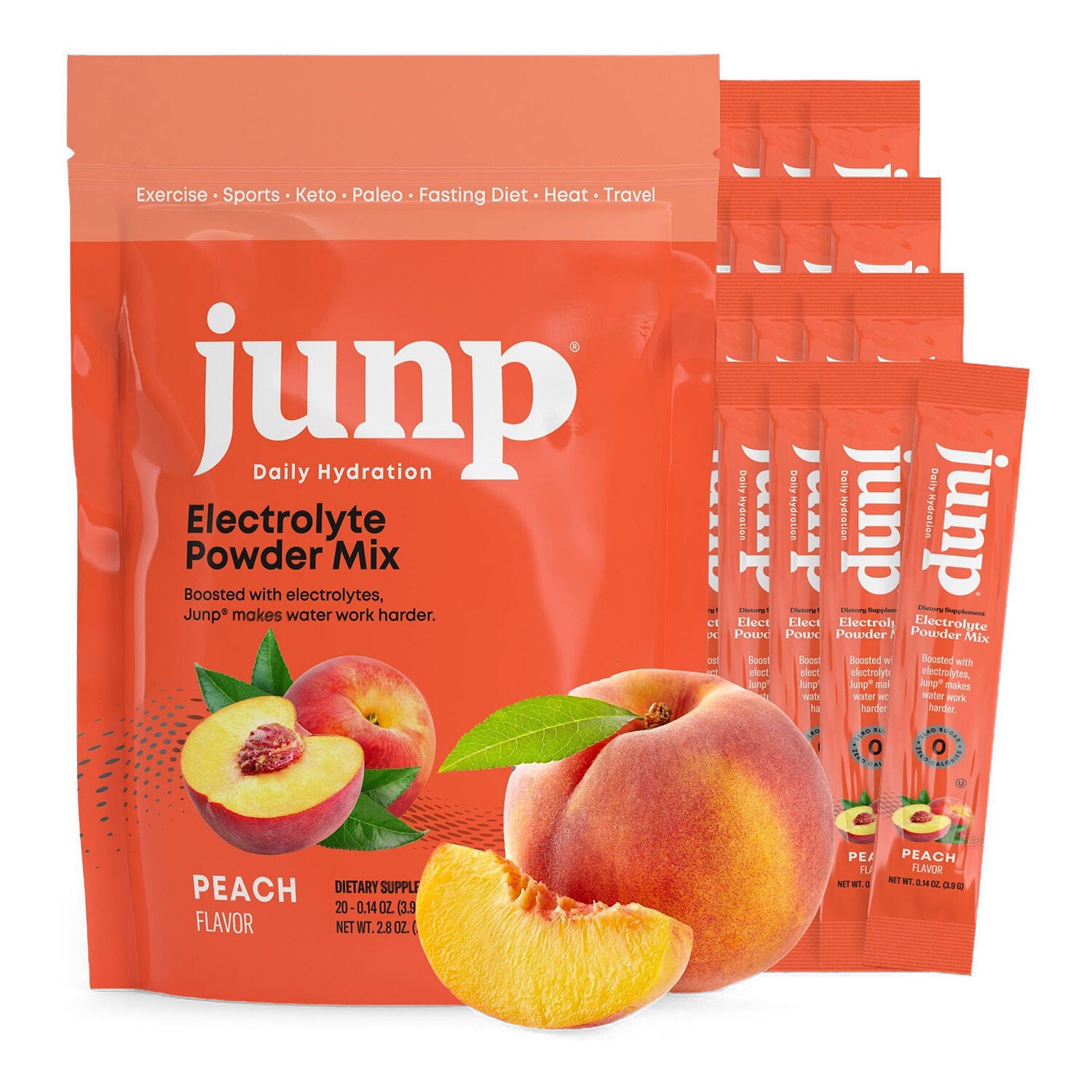 Junp&reg; Daily Hydration - Peach (20 Servings) Peach | GNC
