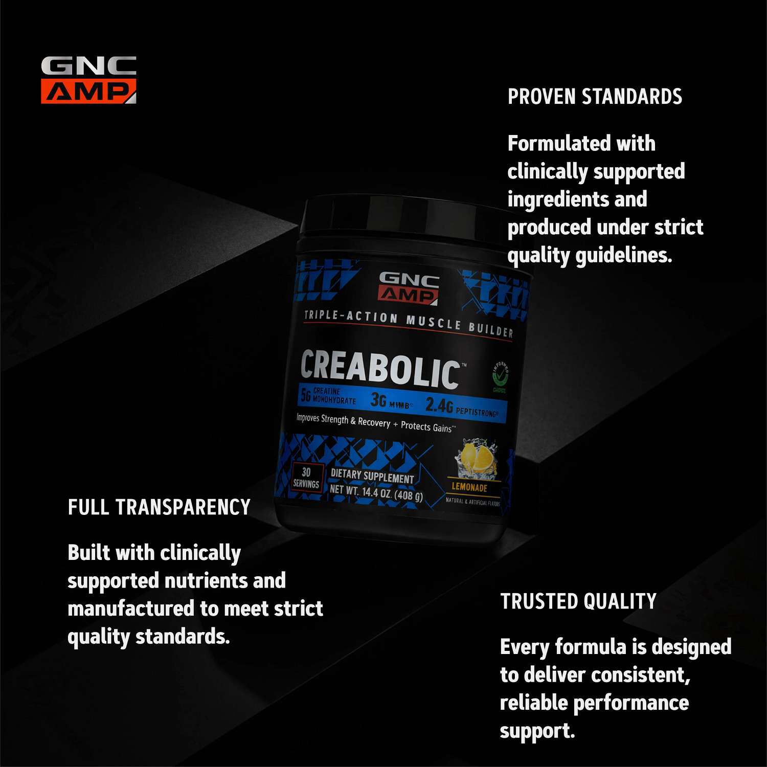 Creabolic&trade; - Tropical Punch (30 Servings) Tropical Punch | GNC