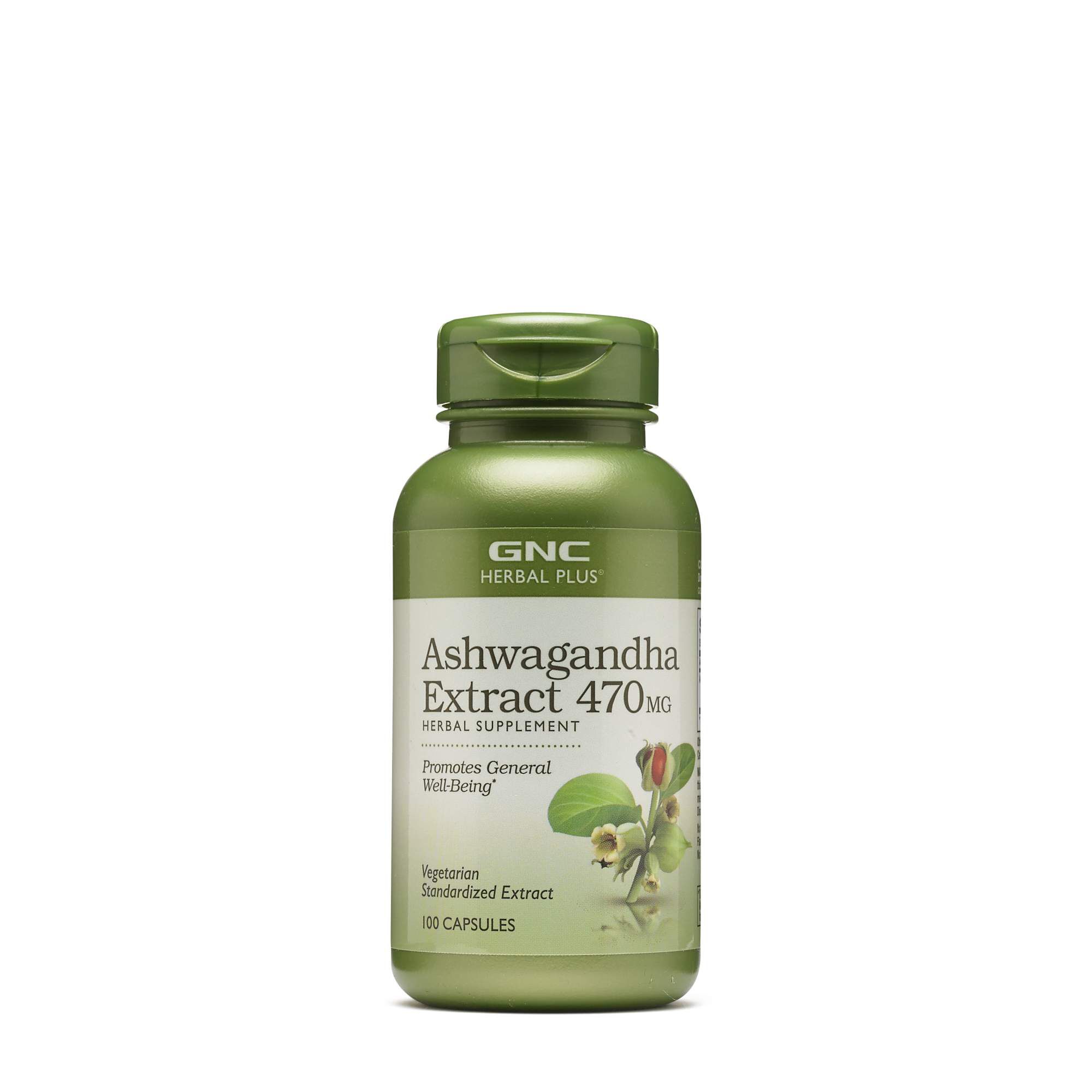 GNC Herbal Plus Ashwagandha Extract 470mg eBay