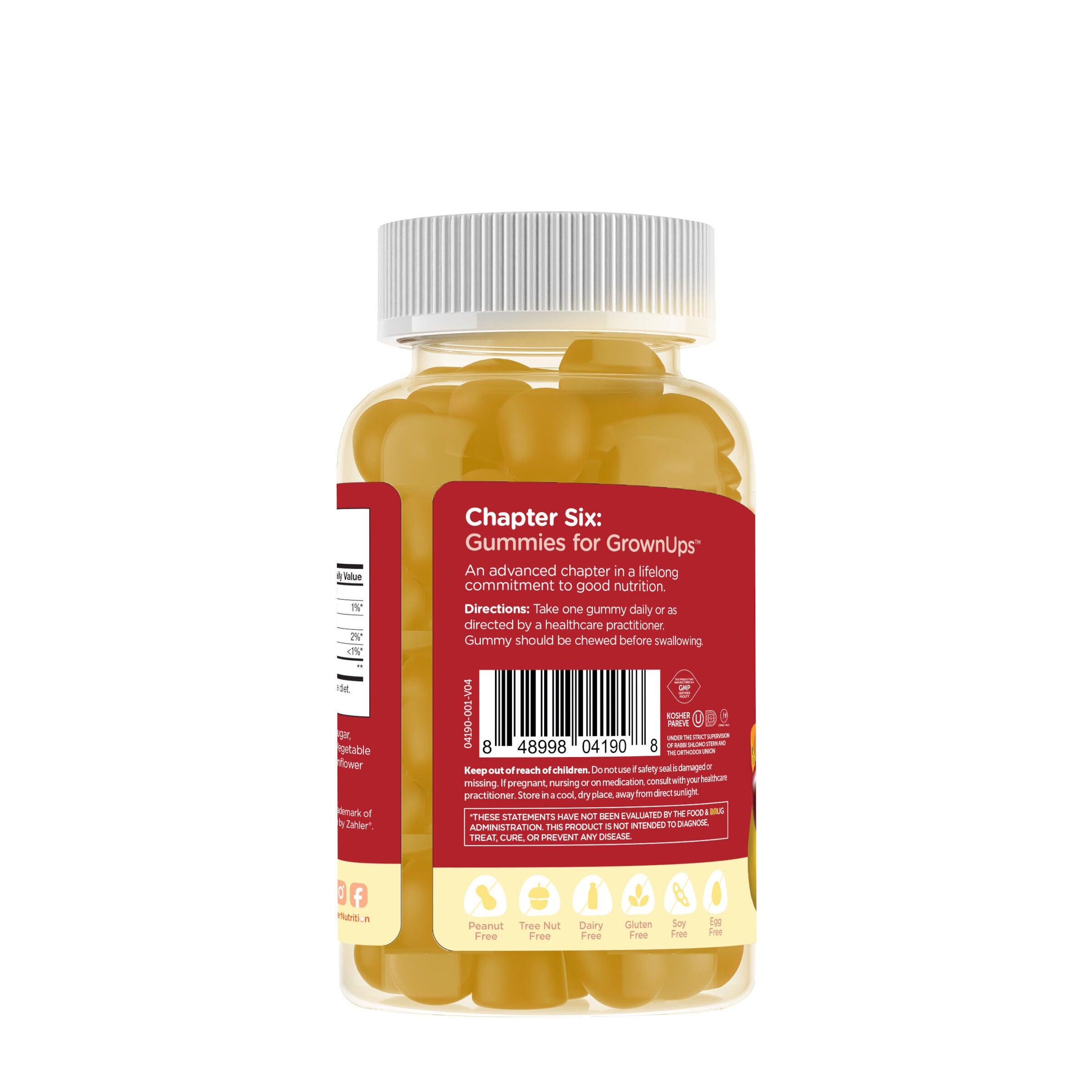 Apple Cider Vinegar Gummy - Pineapple - 60 Gummies (60 Servings)