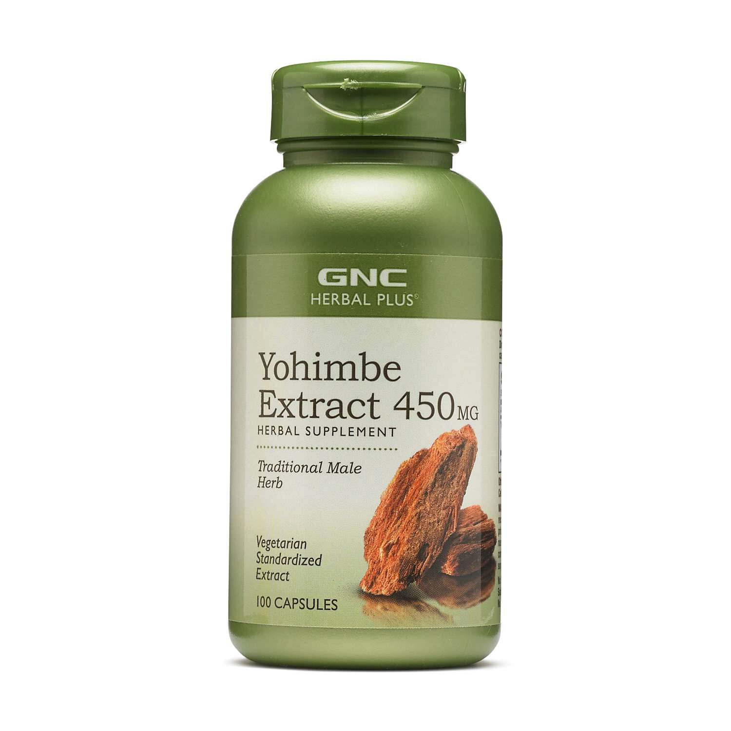 Yohimbe Extract 450 mg - 100 Capsules (100 Servings)