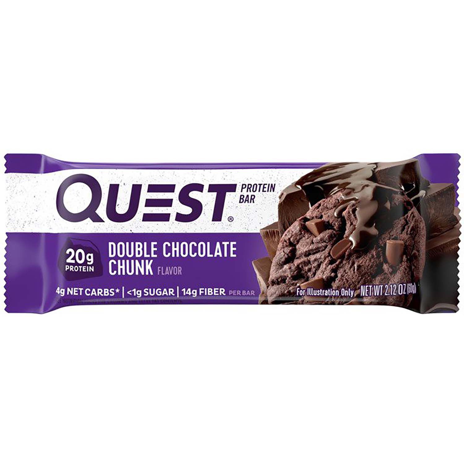Quest Bar &ndash; Double Chocolate Chunk (12 Bars)