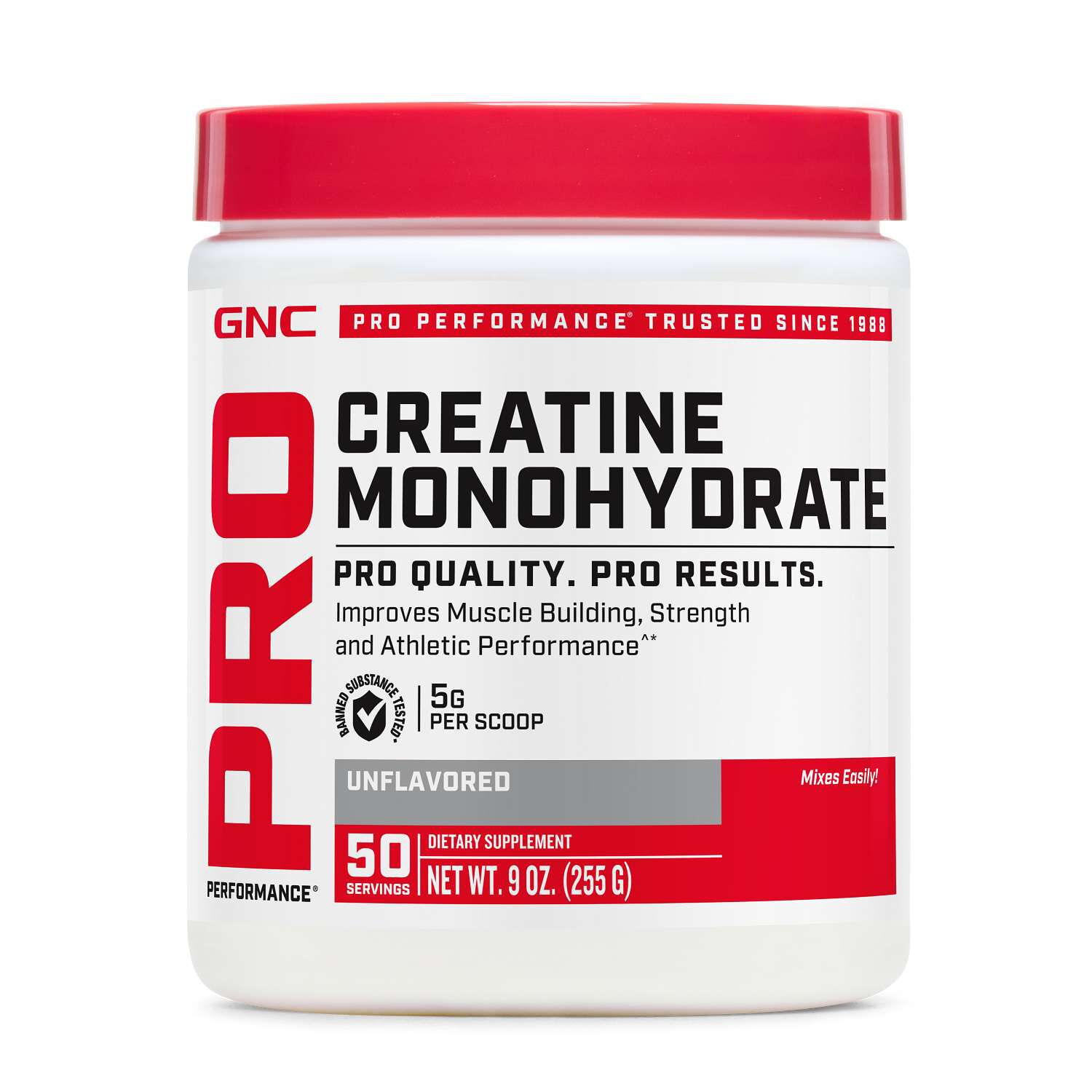 Creatine Monohydrate (50 Servings)  | GNC