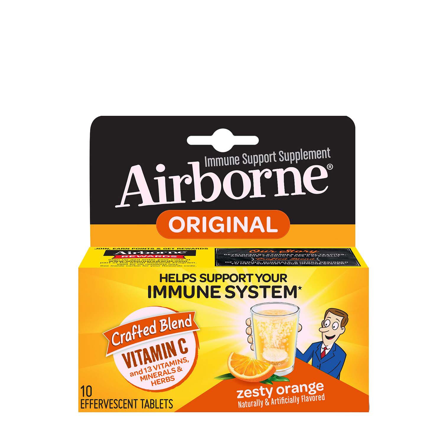 Original - Zesty Orange - 10 Effervescent Tablets