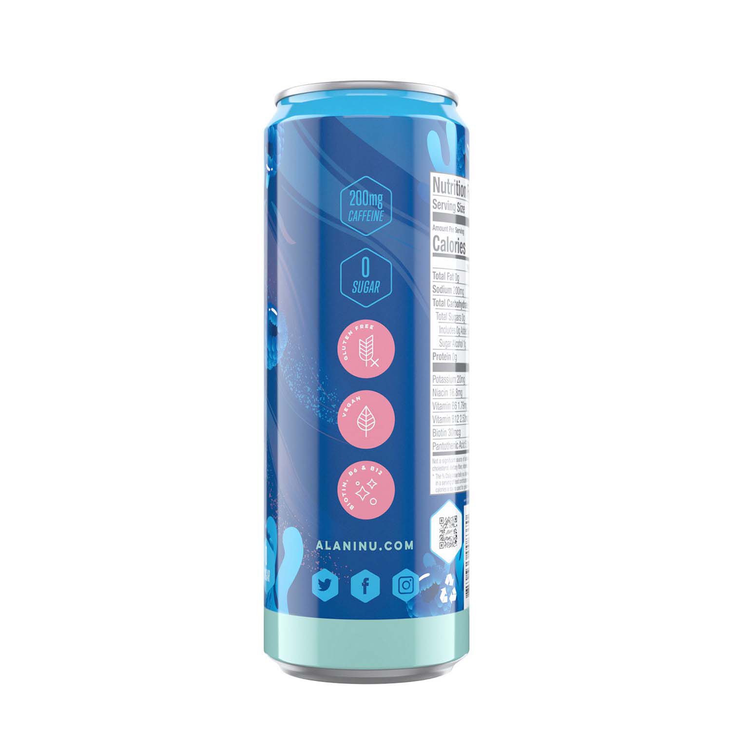 Alani Nu Energy Drink Breezeberry Alt Can