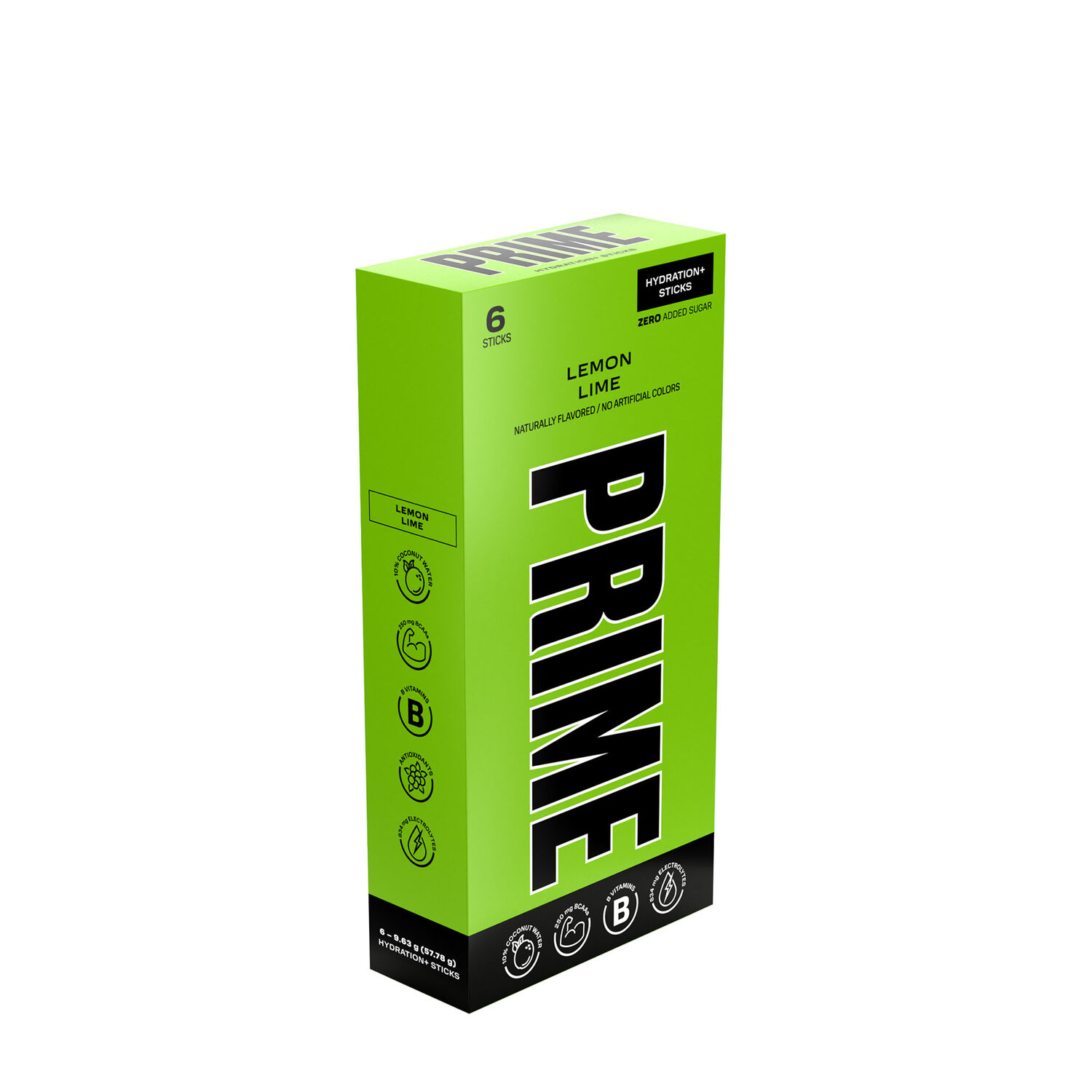 PRIME Hydration+ Sticks - Lemon Lime (6 Stick Packs)