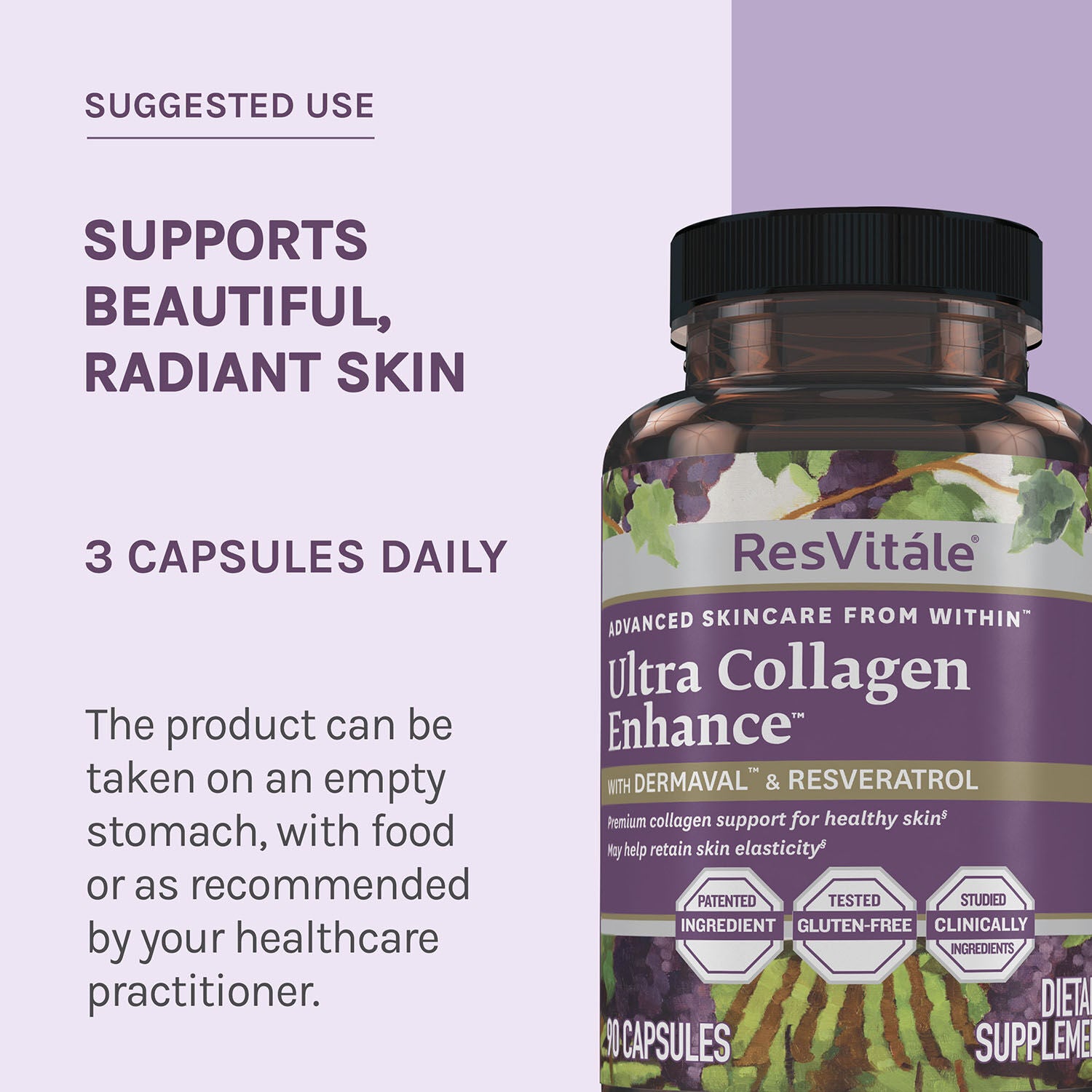 Ultra Collagen Enhance&trade; - 90 Capsules (30 Servings)  | GNC