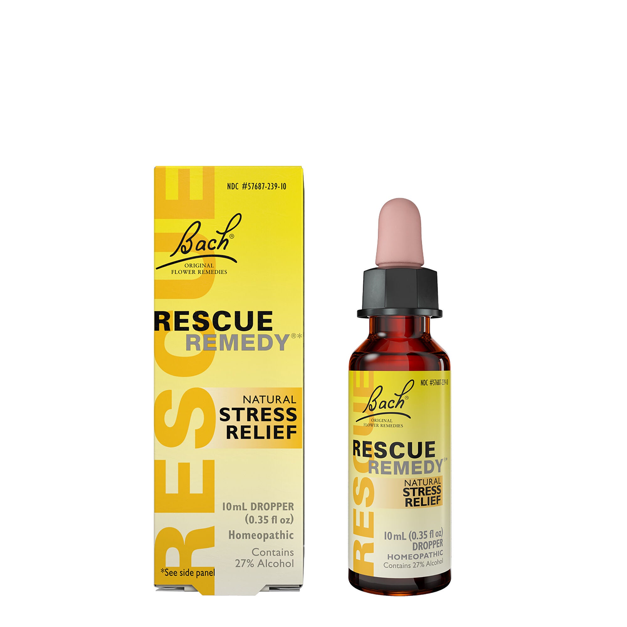 Bach Rescue Remedy Natural Stress Relief Gnc