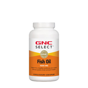 Fish Oil 1000mg - 120 Softgels &#40;120 Servings&#41;  | GNC