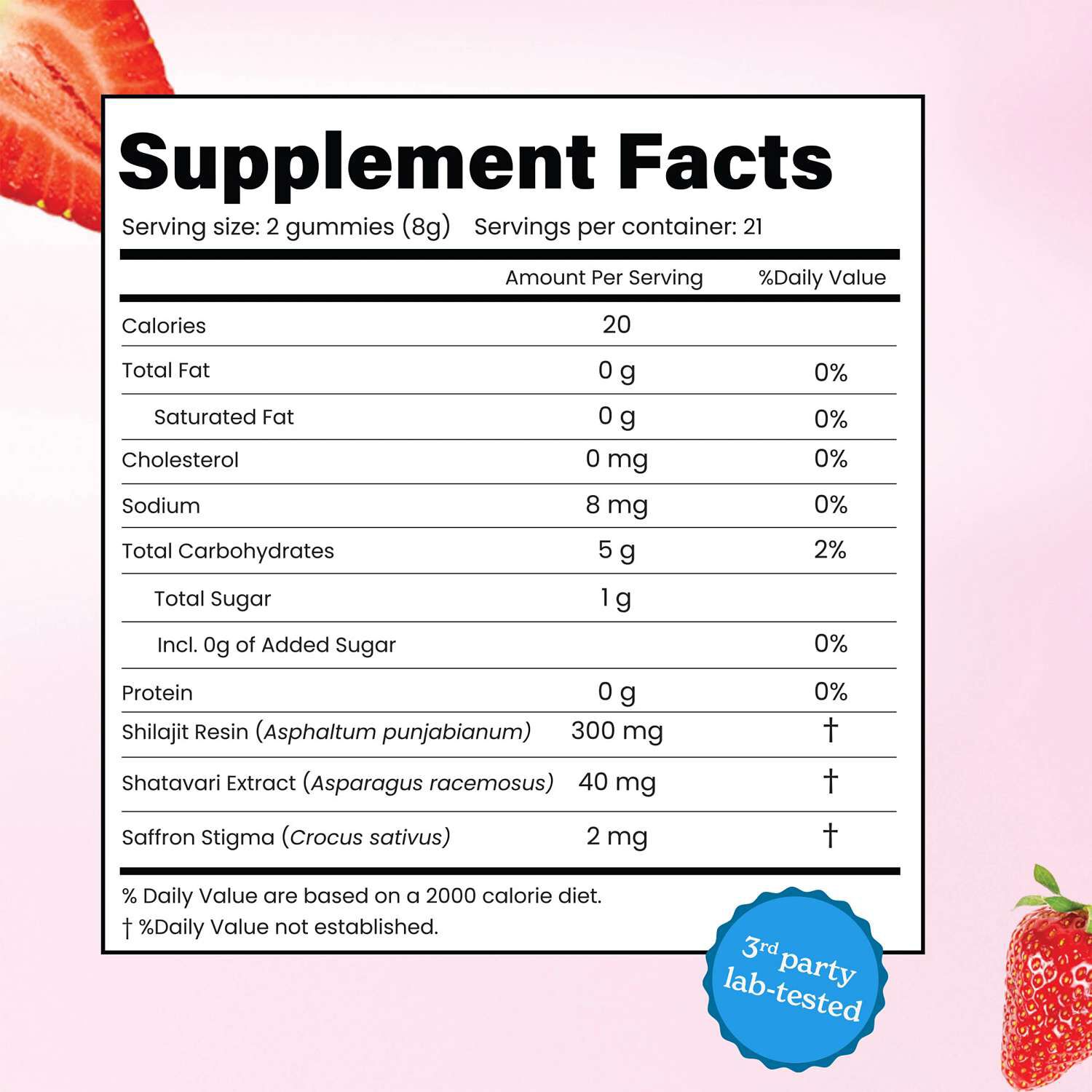 She-lajit Gummies- 60 Gummies (30 Servings)  | GNC