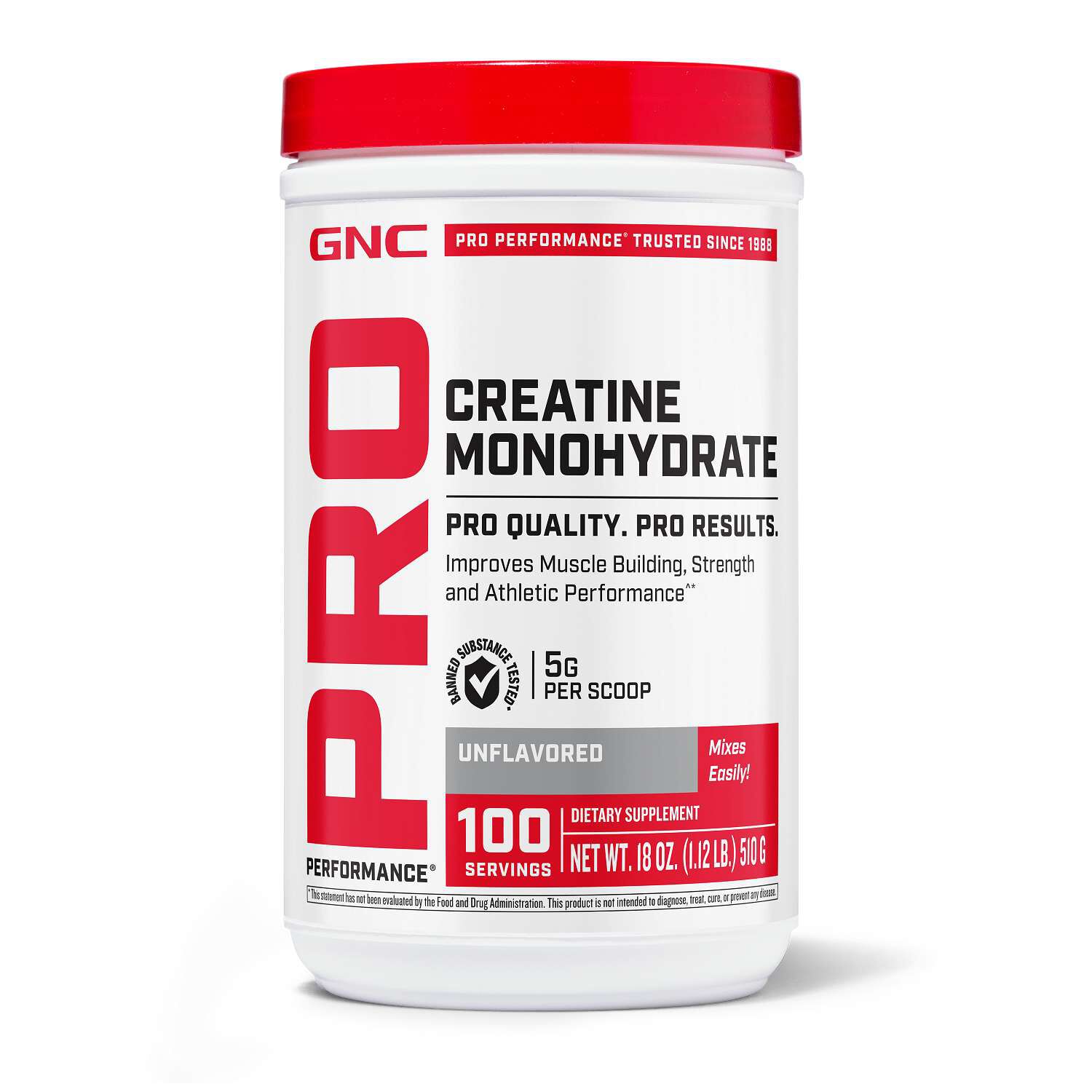 Creatine Monohydrate (100 Servings)  | GNC