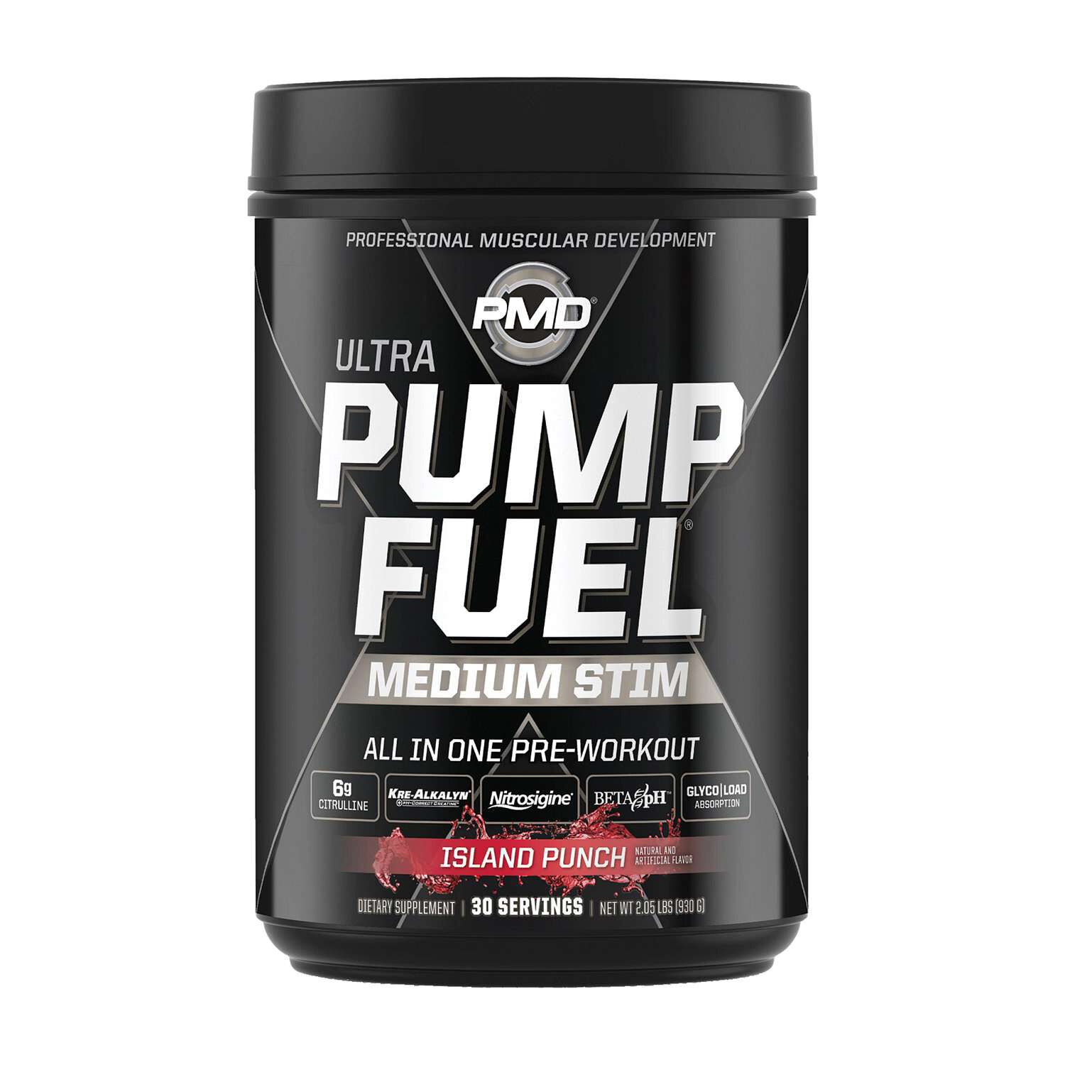 Ultra Pump Fuel&reg; Medium Stim - Island Punch (30 Servings)  | GNC
