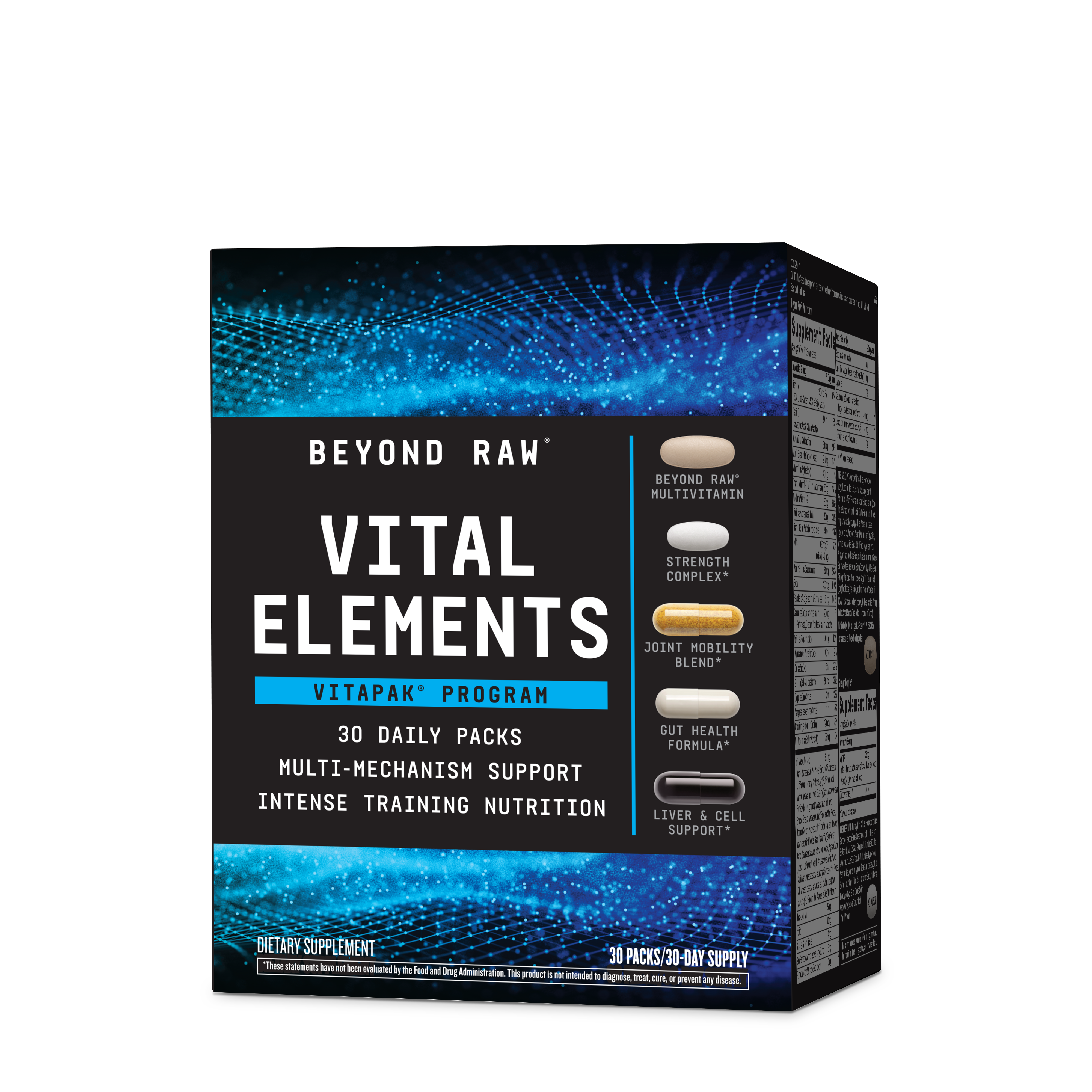 Beyond Raw Vital Elements Vitapak Program (30 Servings)