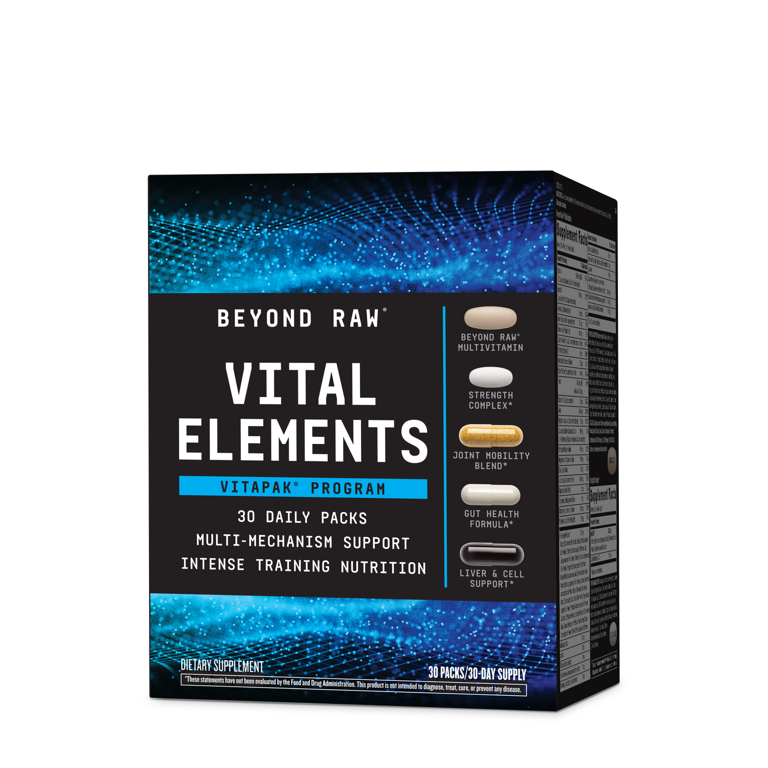 Beyond Raw Vital Elements Vitapak Program (30 Servings)