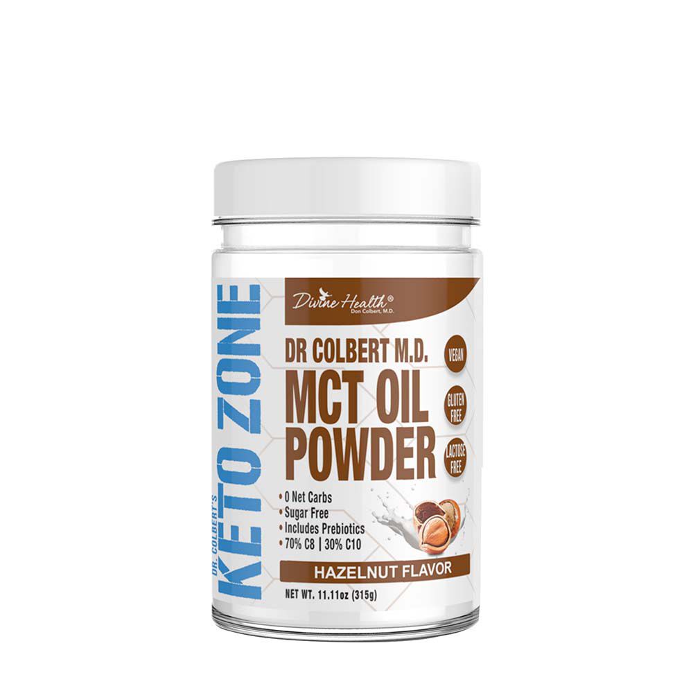 MCT Oil Powder Hazelnut Hazelnut GNC
