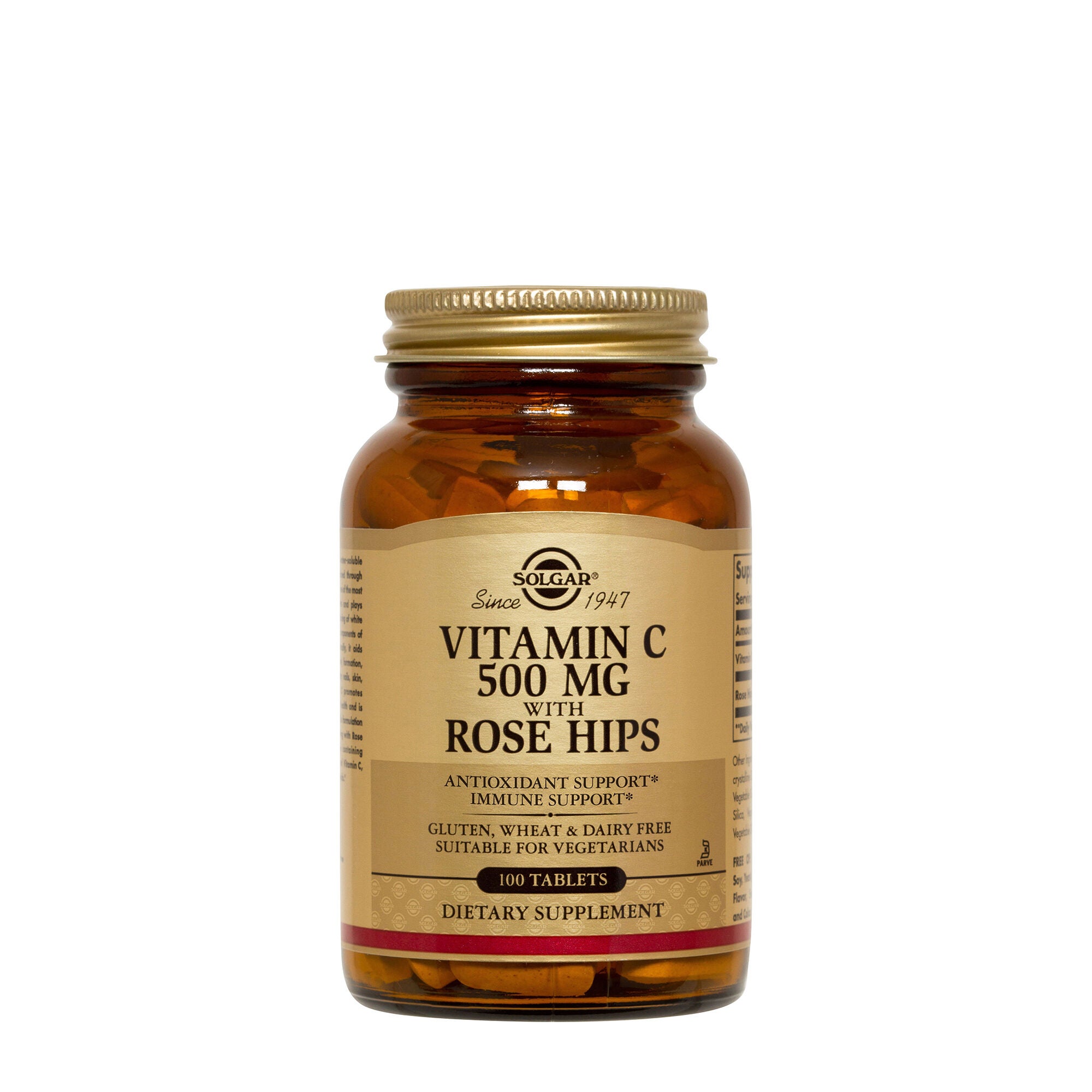 Solgar Vitamin C 500mg With Rose Hips