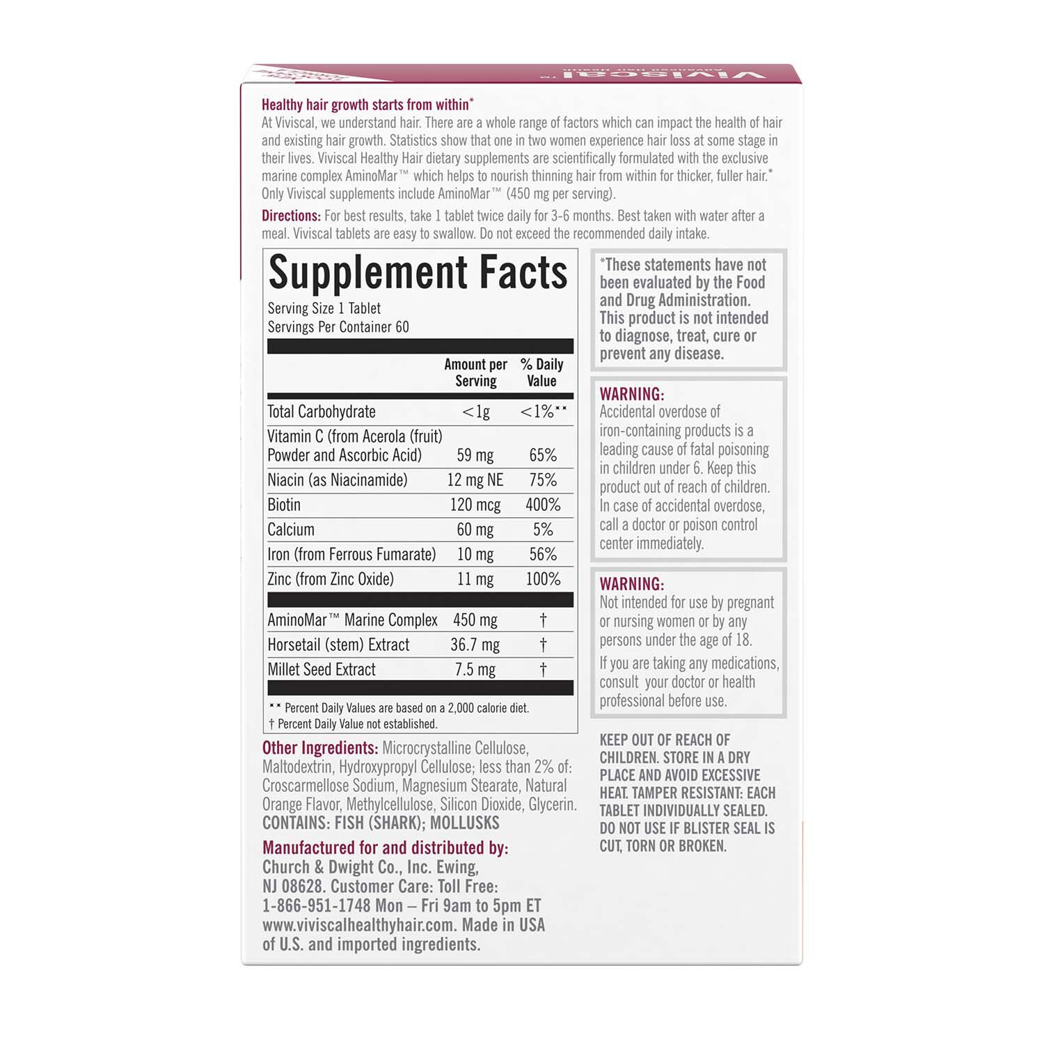 Healthy Hair* - 60 Tablets