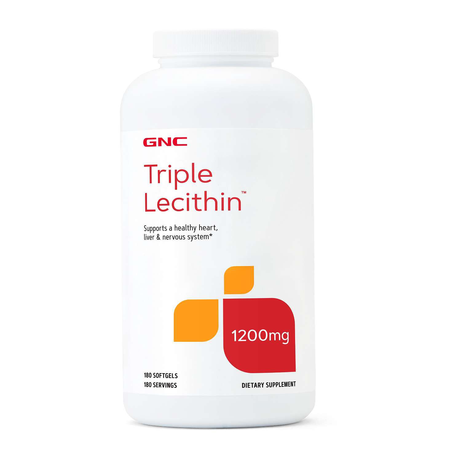 Triple Lecithin&trade; 1200mg - 180 Softgels (180 Servings)  | GNC