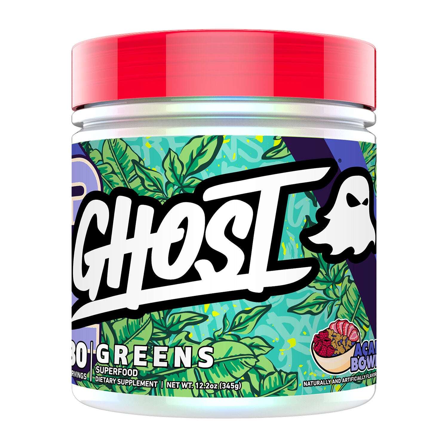 GHOST Greens - Acai Bowl 12.2 Oz. (30 Servings)