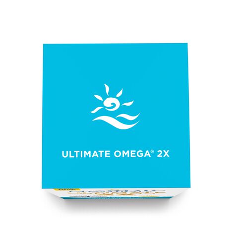 Ultimate Omega&reg; 2X - Lemon - 60 Softgels &#40;30 Servings&#41;  | GNC