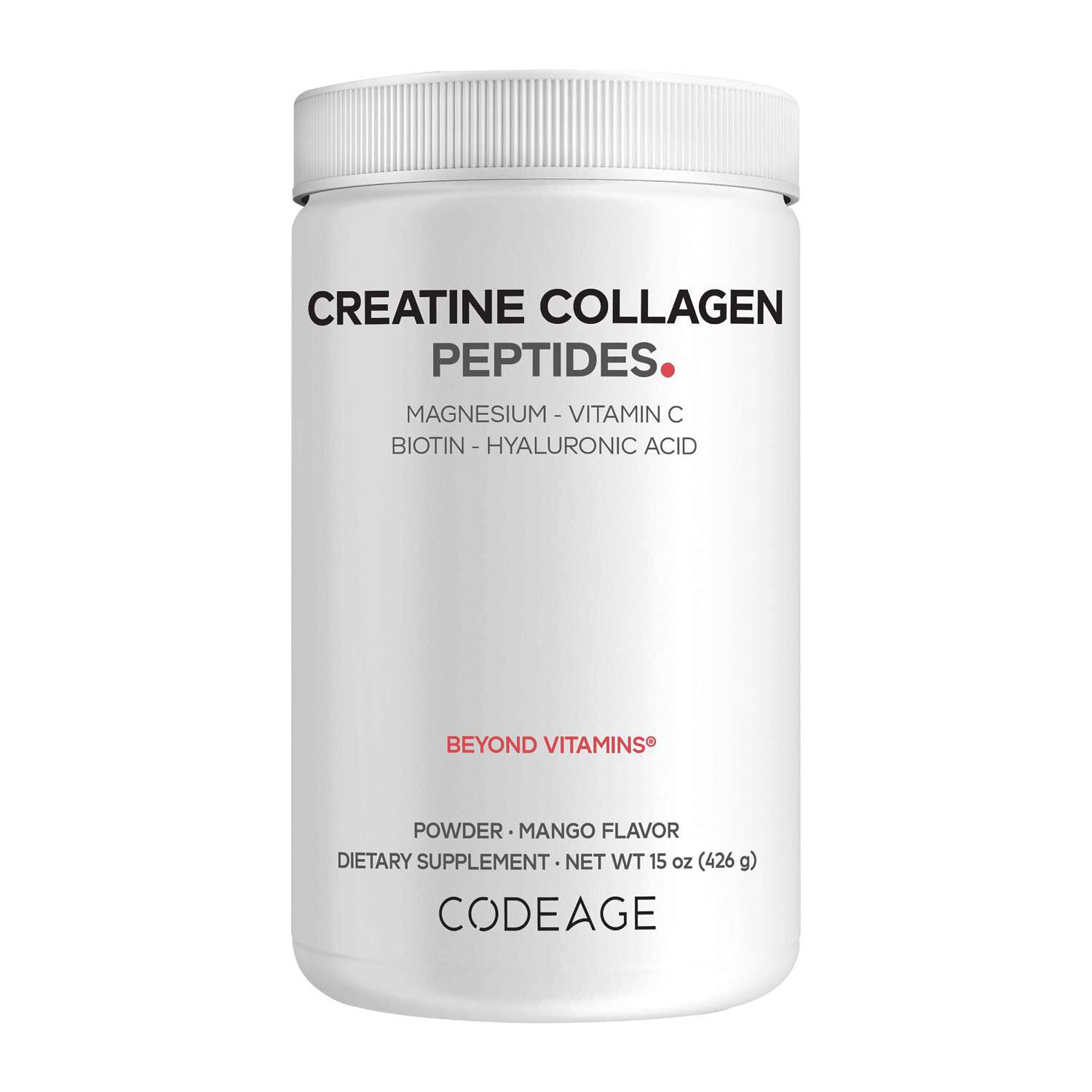 Creatine Collagen Peptides - Mango (30 Servings)  | GNC