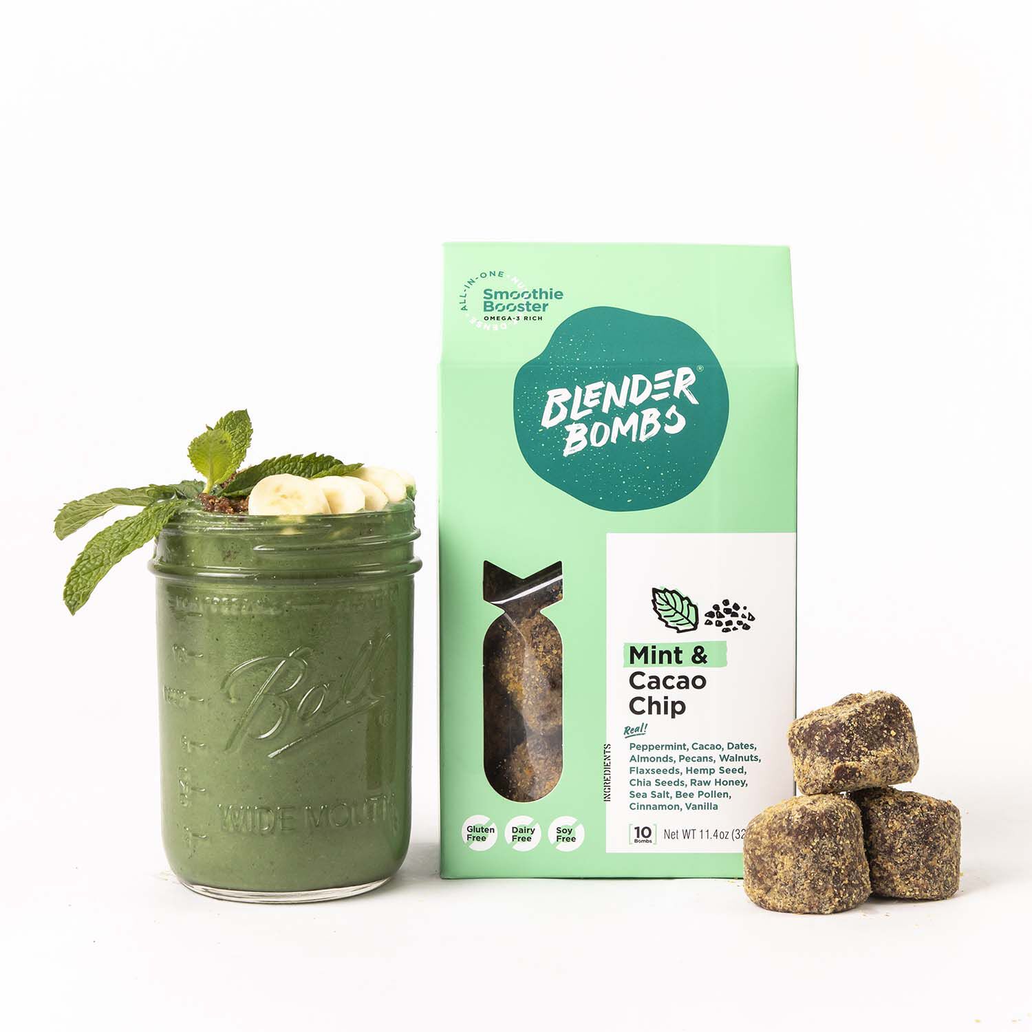 569106 Blender Bombs® Blender Bombs are a nutrient dense Smoothie