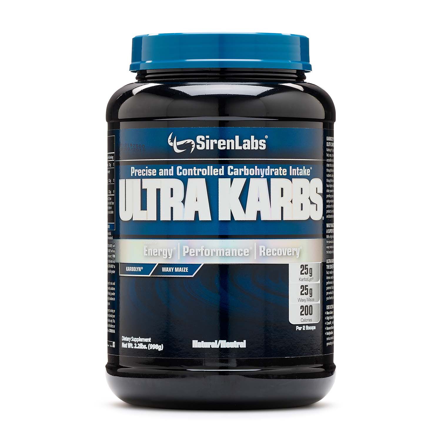 SirenLabs Ultra Karbs - Natural (40 Servings) - 2 lbs.