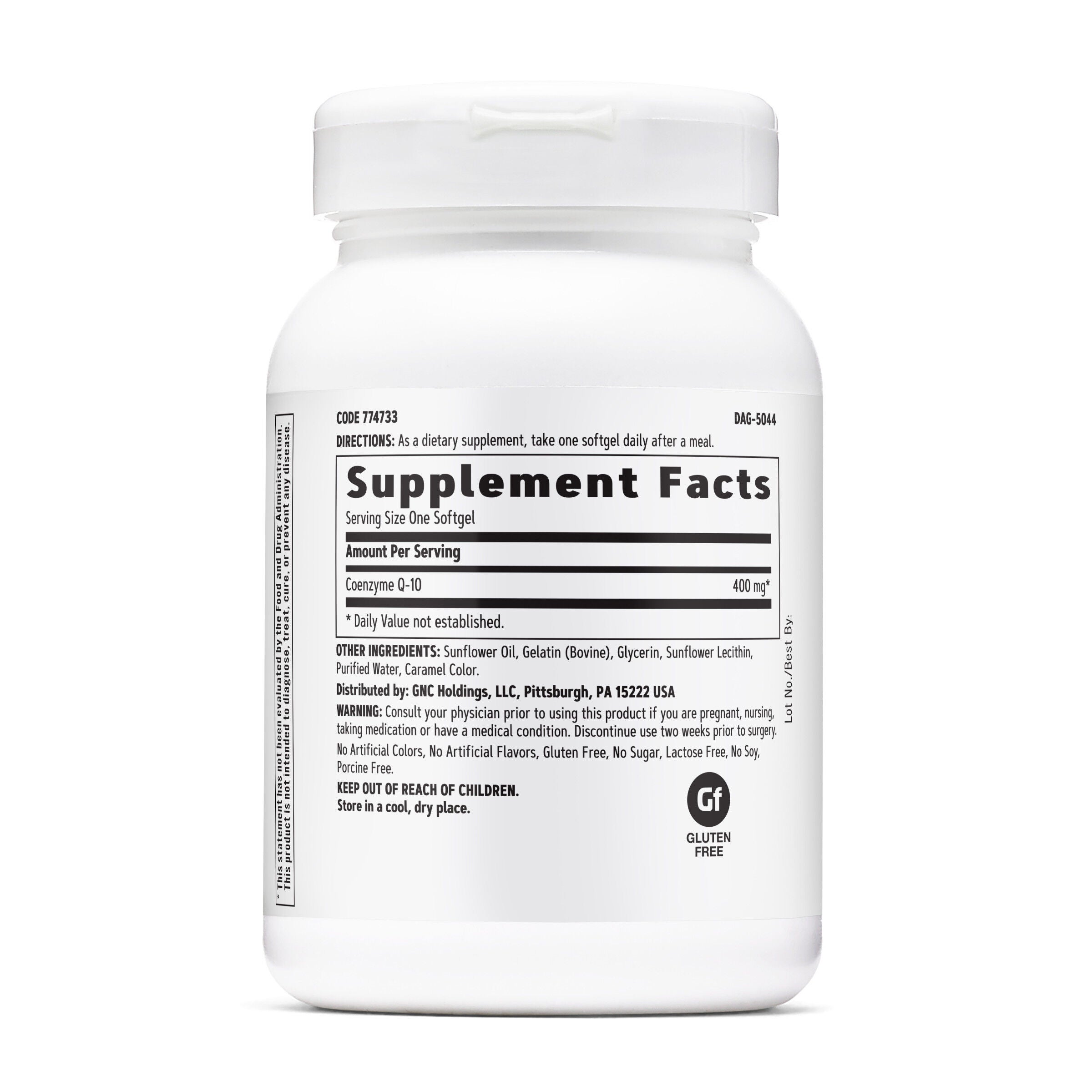 CoQ-10 400mg - 60 Softgels (60 Servings)